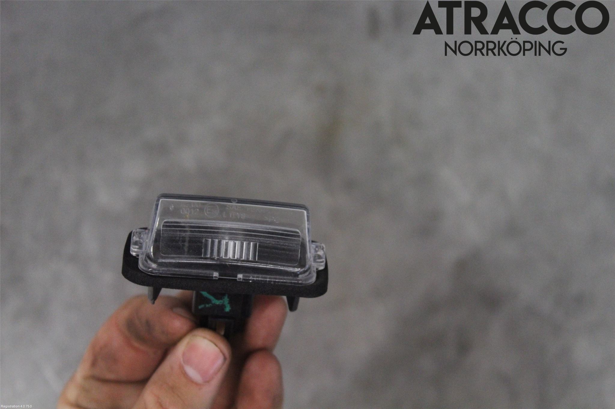 Toyota COROLLA 19- Skylt Belysning