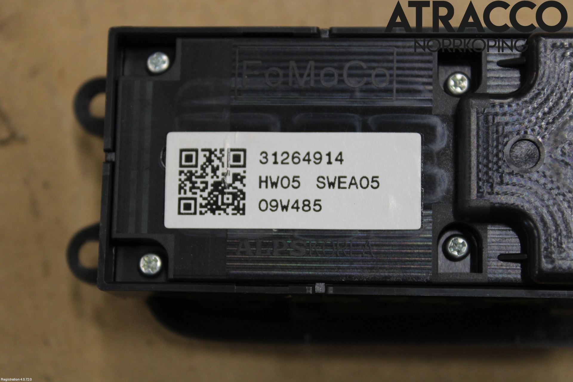 Volvo V50 08-12 Strömställare Elhiss