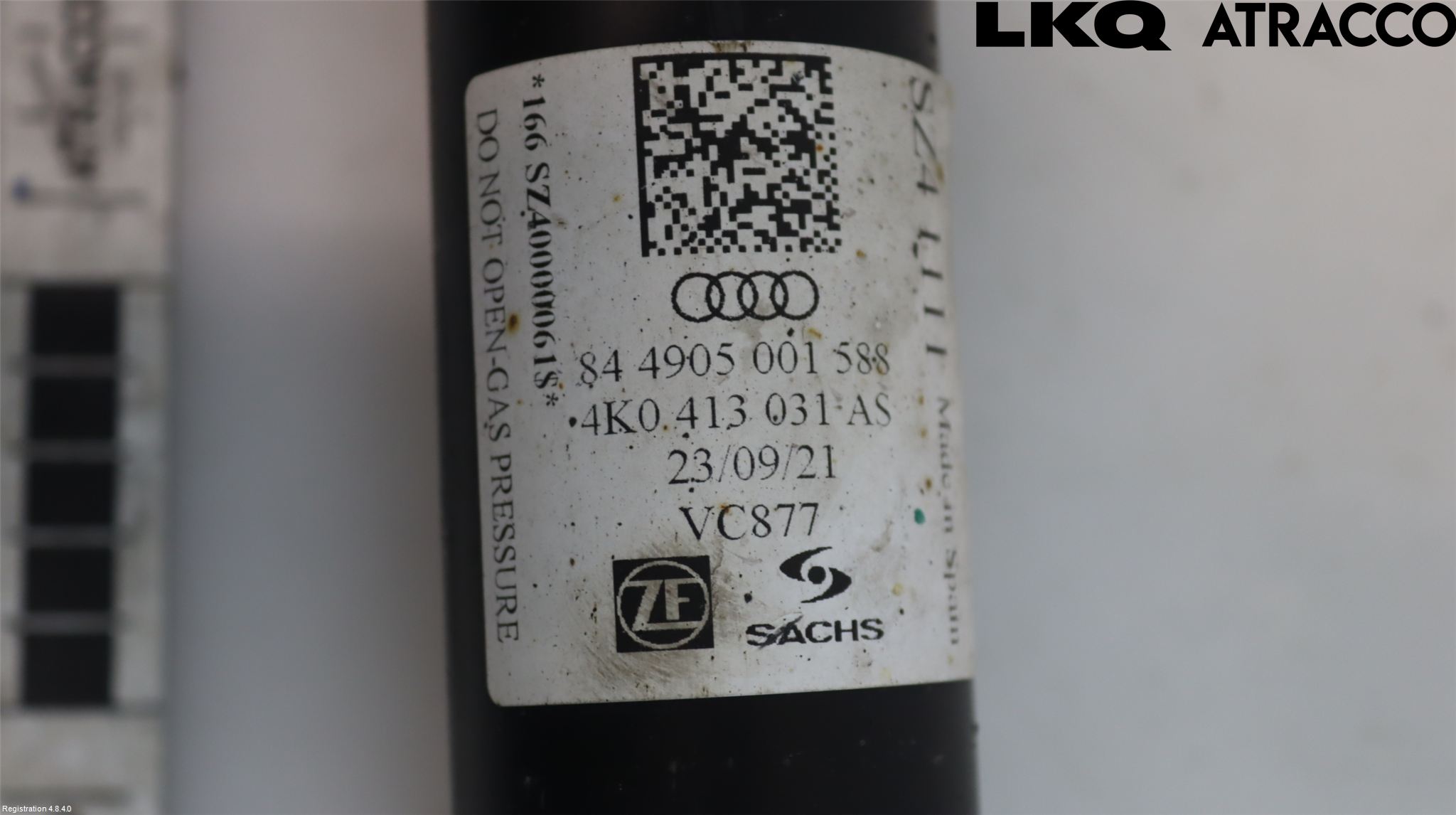 Audi A6 F2/C8 19- Fjäderben Fram Höger
