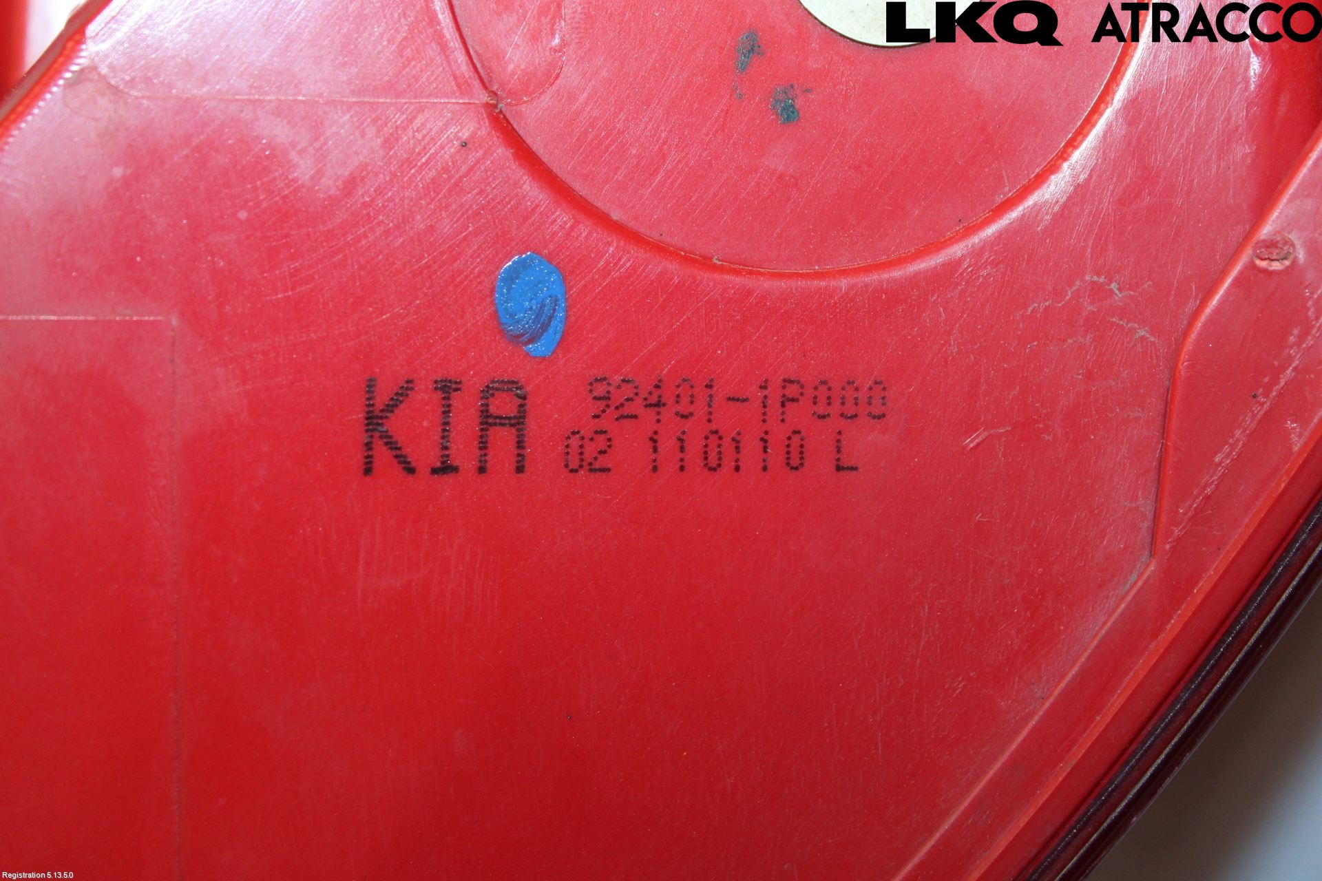 Kia VENGA 10-19 Bakljus Vänster