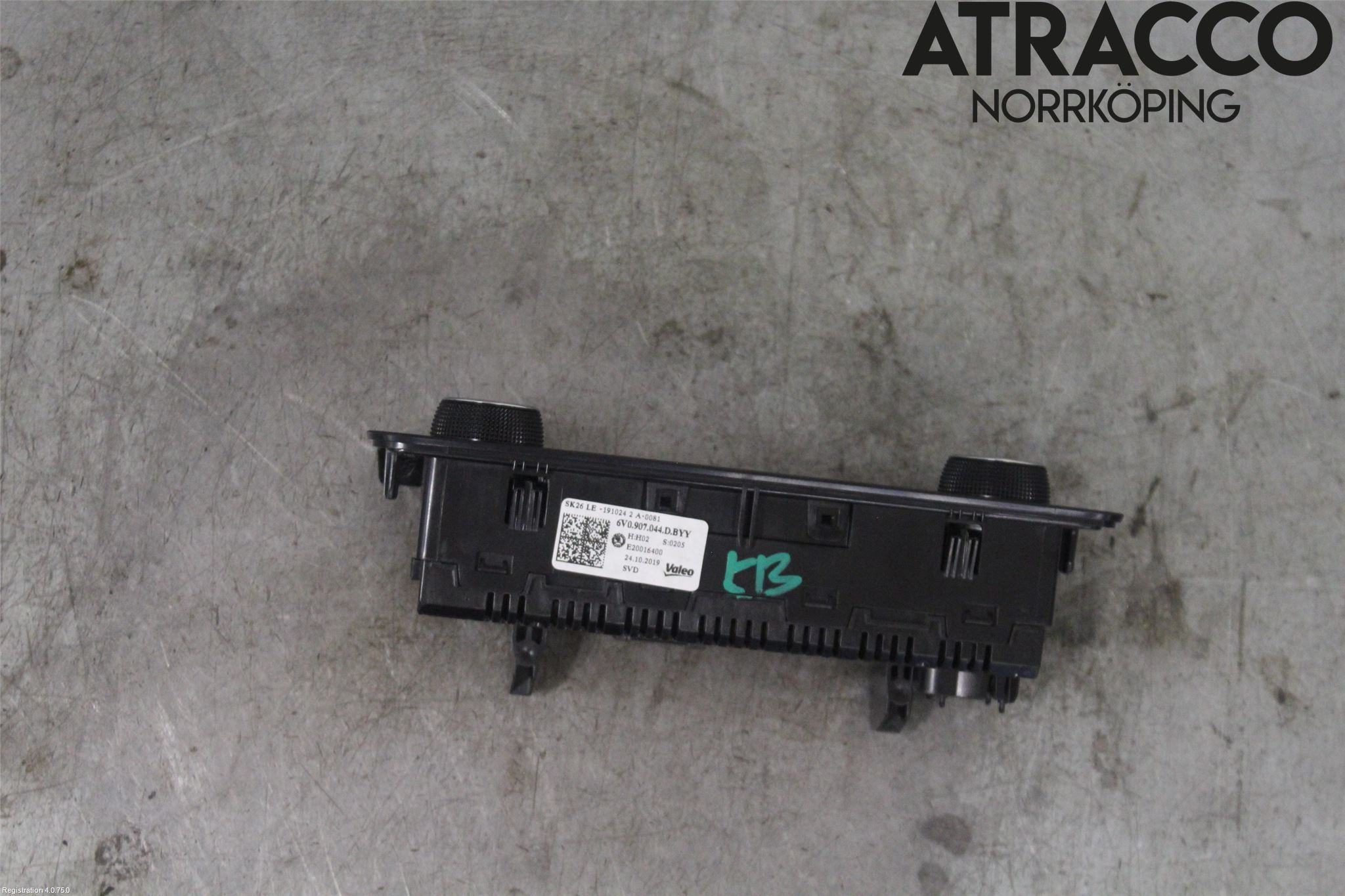 Skoda FABIA 15-21 Värmereglage