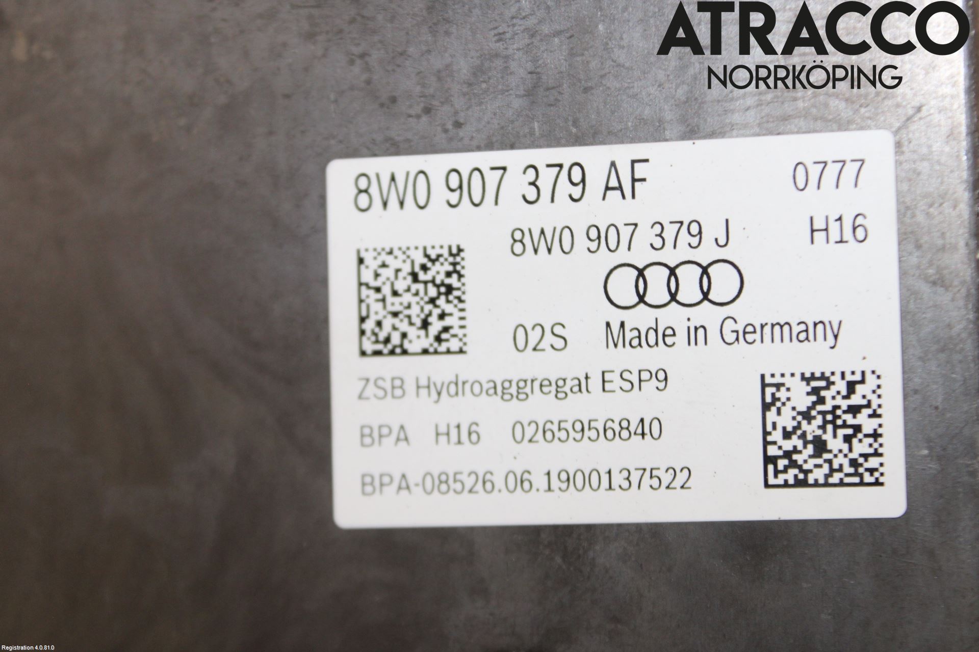 Audi A5 17- Abs Hydraulaggregat