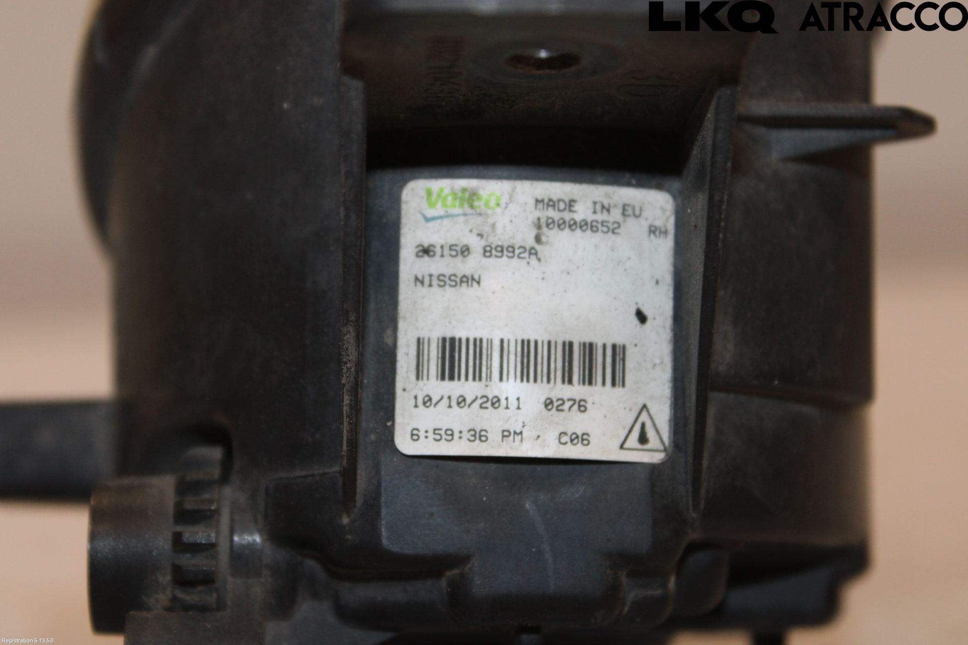Nissan QASHQAI+2  10-14 Dimljus-Varselljus Fram