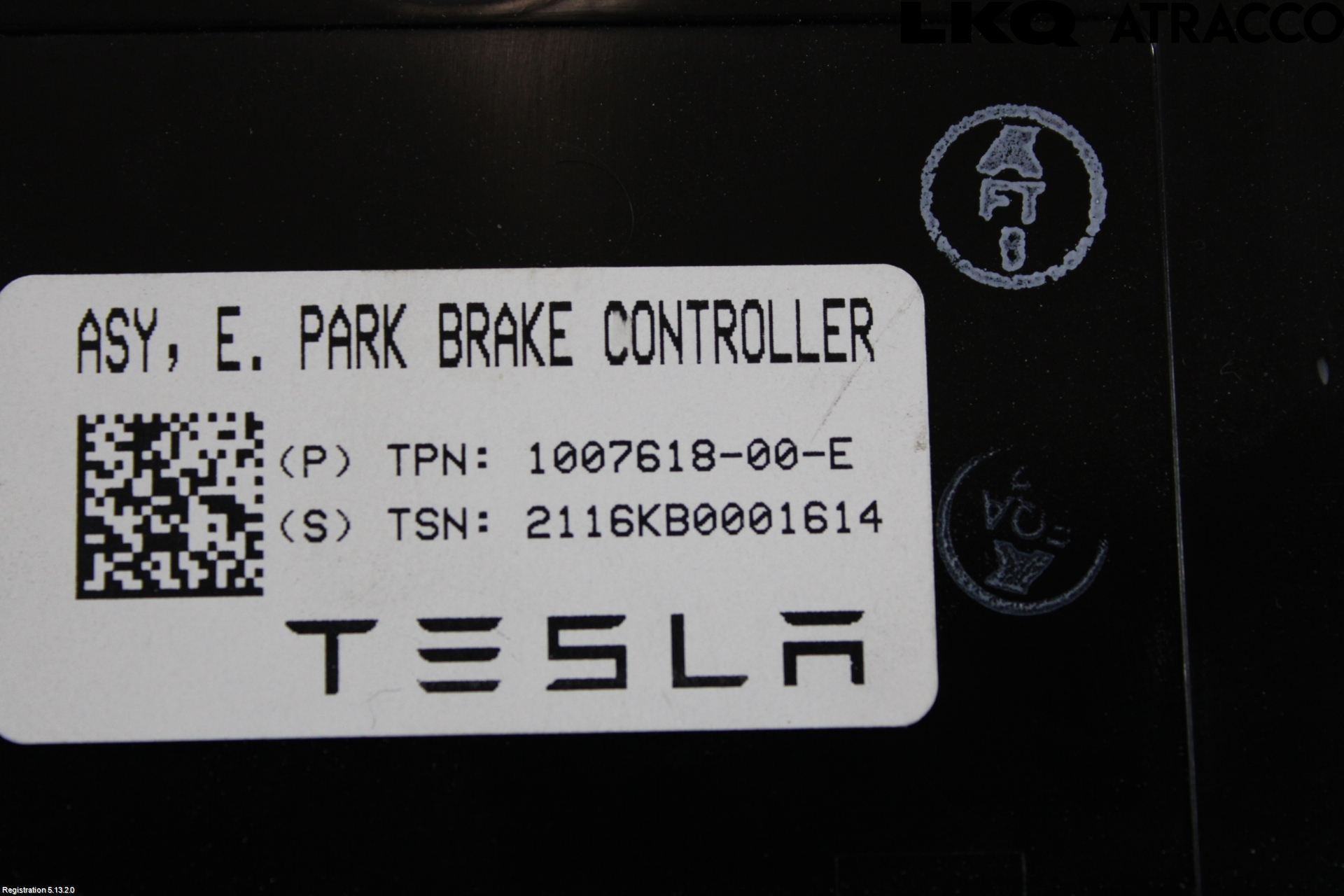 Tesla MODEL X 16- Styrenhet Parkbroms Epb