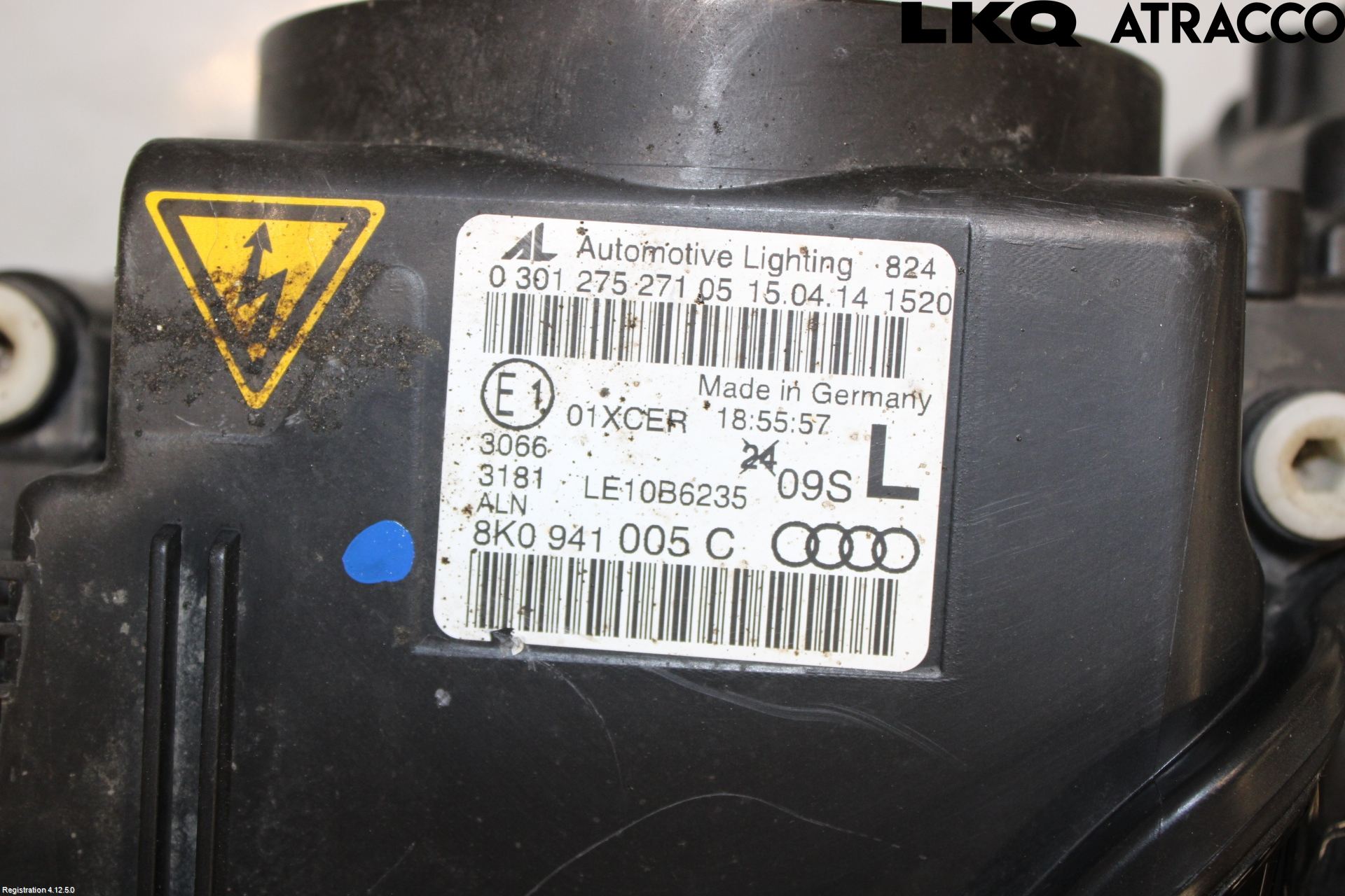 Audi A4 ALLROAD 09-16 Strålkastare Vänster