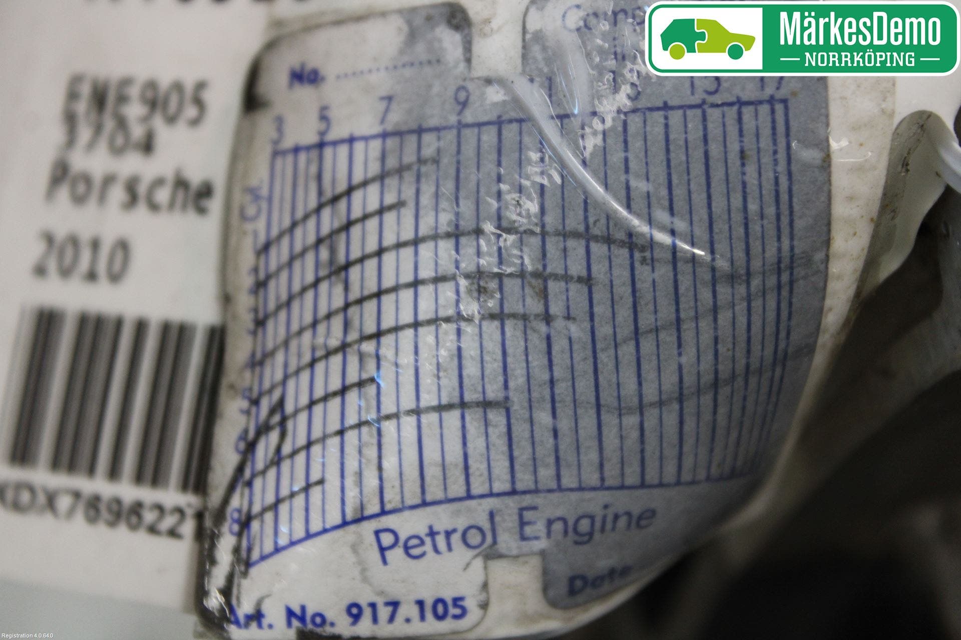 Porsche PANAMERA 09- Motorblock