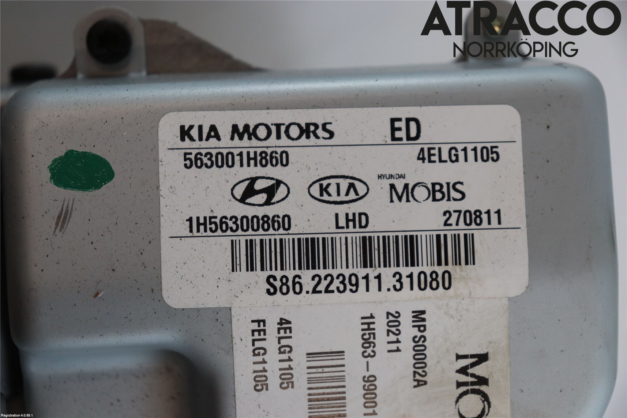 Kia CEED 06-12 Rattaxelagg Med Inb Servo