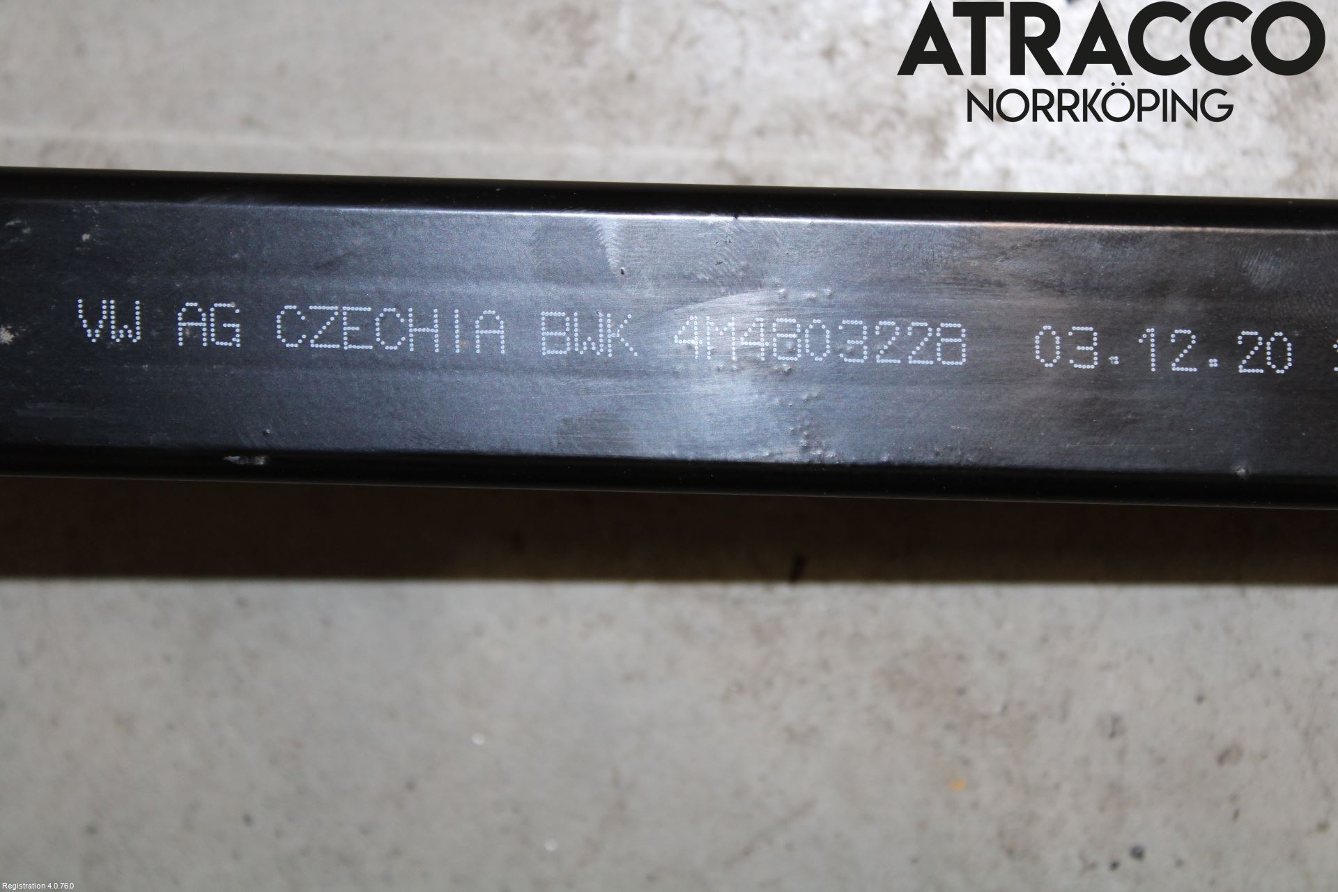 Volkswagen VW TOUAREG CR 18- Bakram-Fästbalk