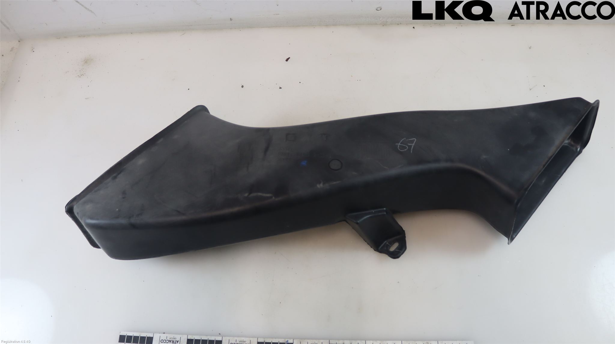 Tesla MODEL X 16- Deflektor Plåt-Plast Kylning