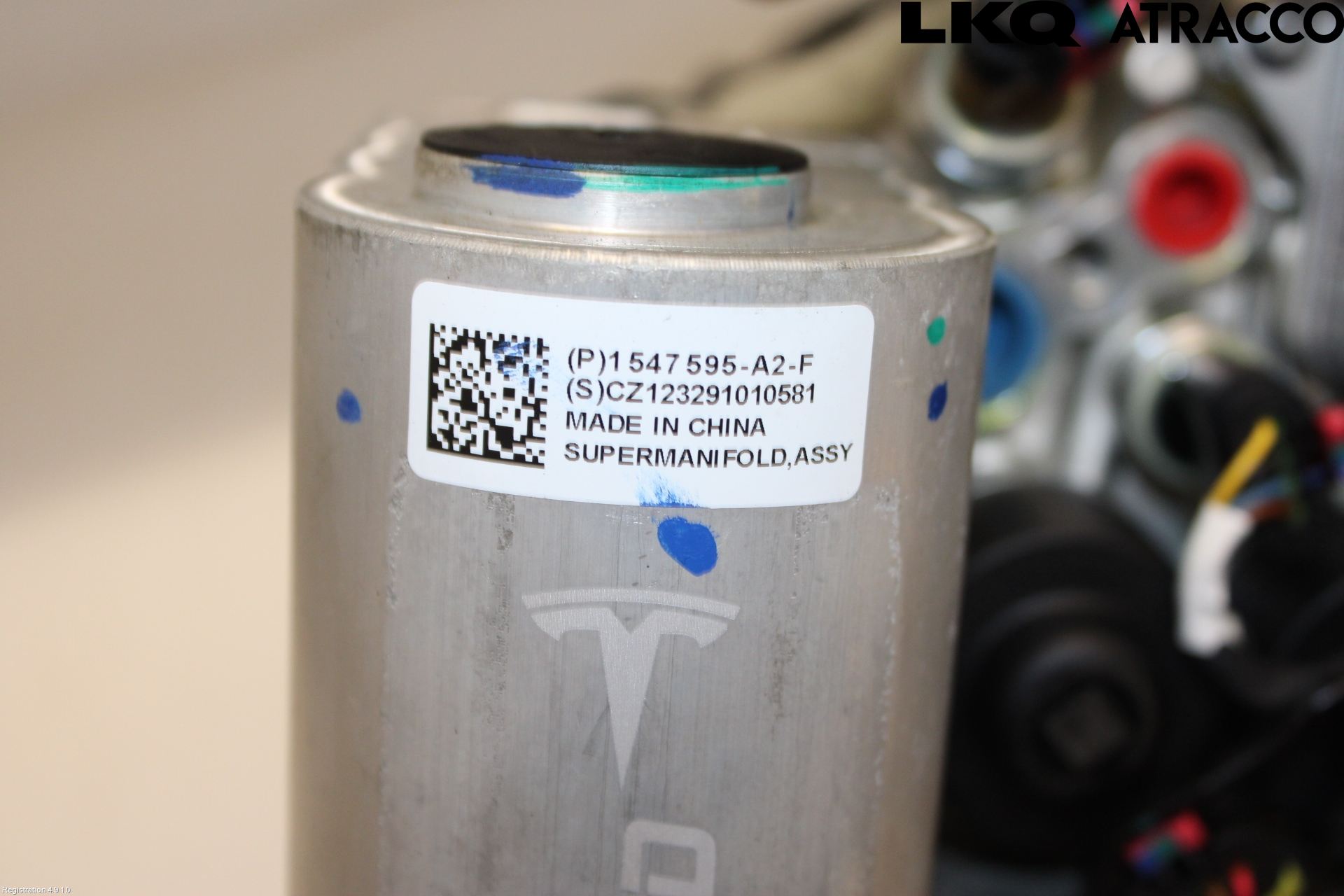 Tesla MODEL 3 17- Värmekammare-Växlare