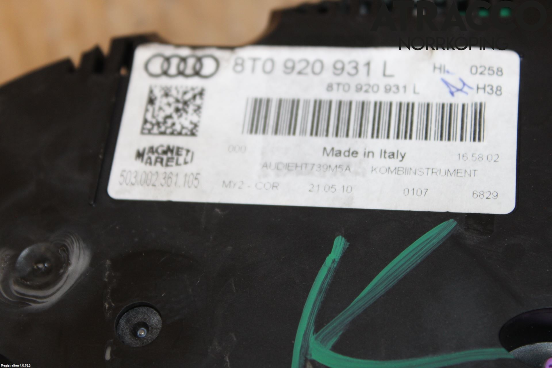 Audi A5 07-16 Instrument Komb