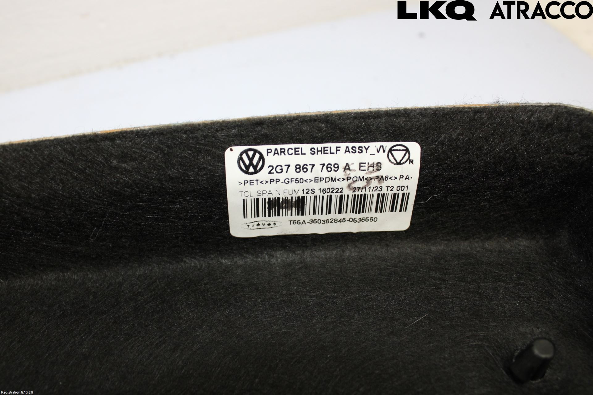 Volkswagen VW TAIGO 22- Hatthylla