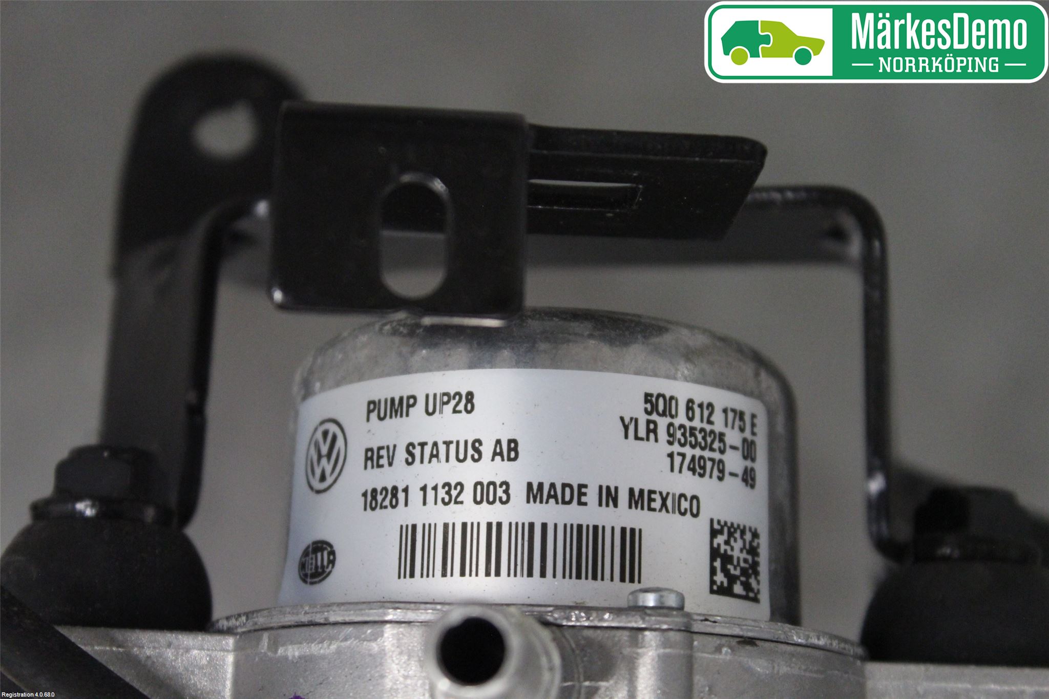 Volkswagen VW GOLF / E-GOLF VII 13-20 Vakuumpump