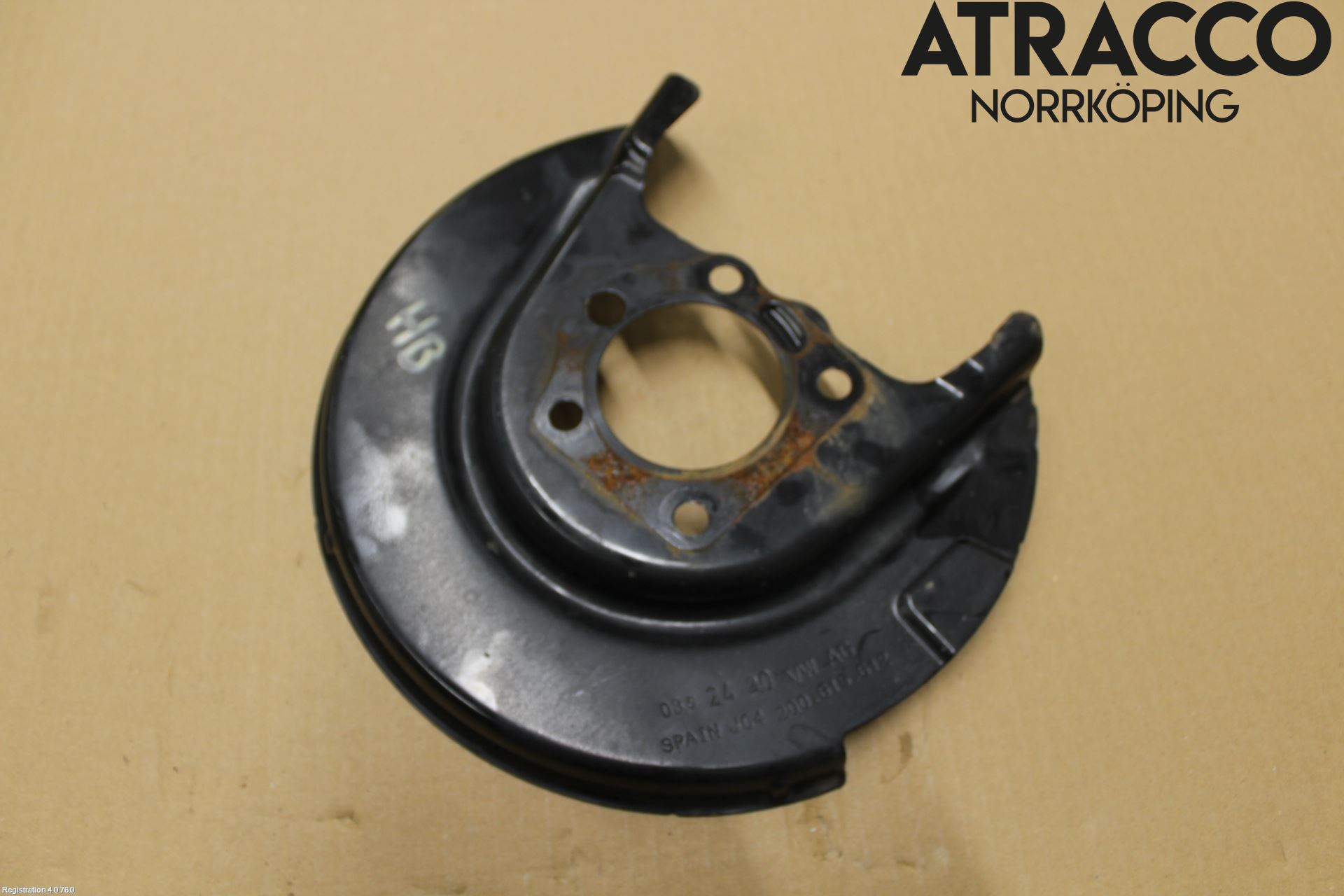 Skoda KAMIQ 20- Bromssköld Bak