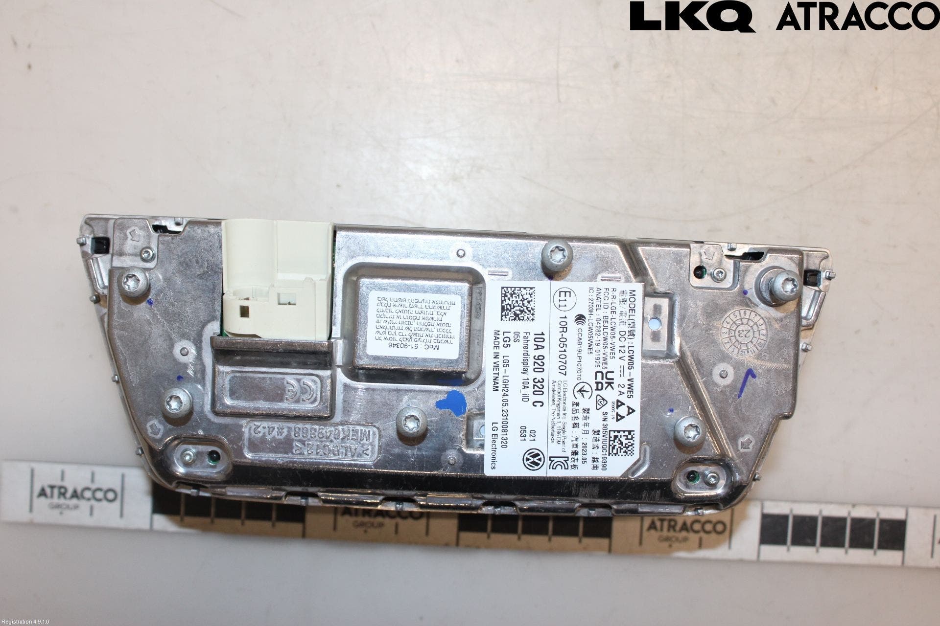 CUPRA BORN 22- Instrument Komb