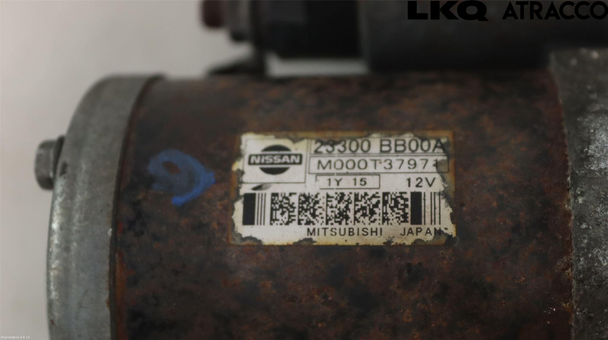 Nissan QASHQAI 10-14 Startmotor