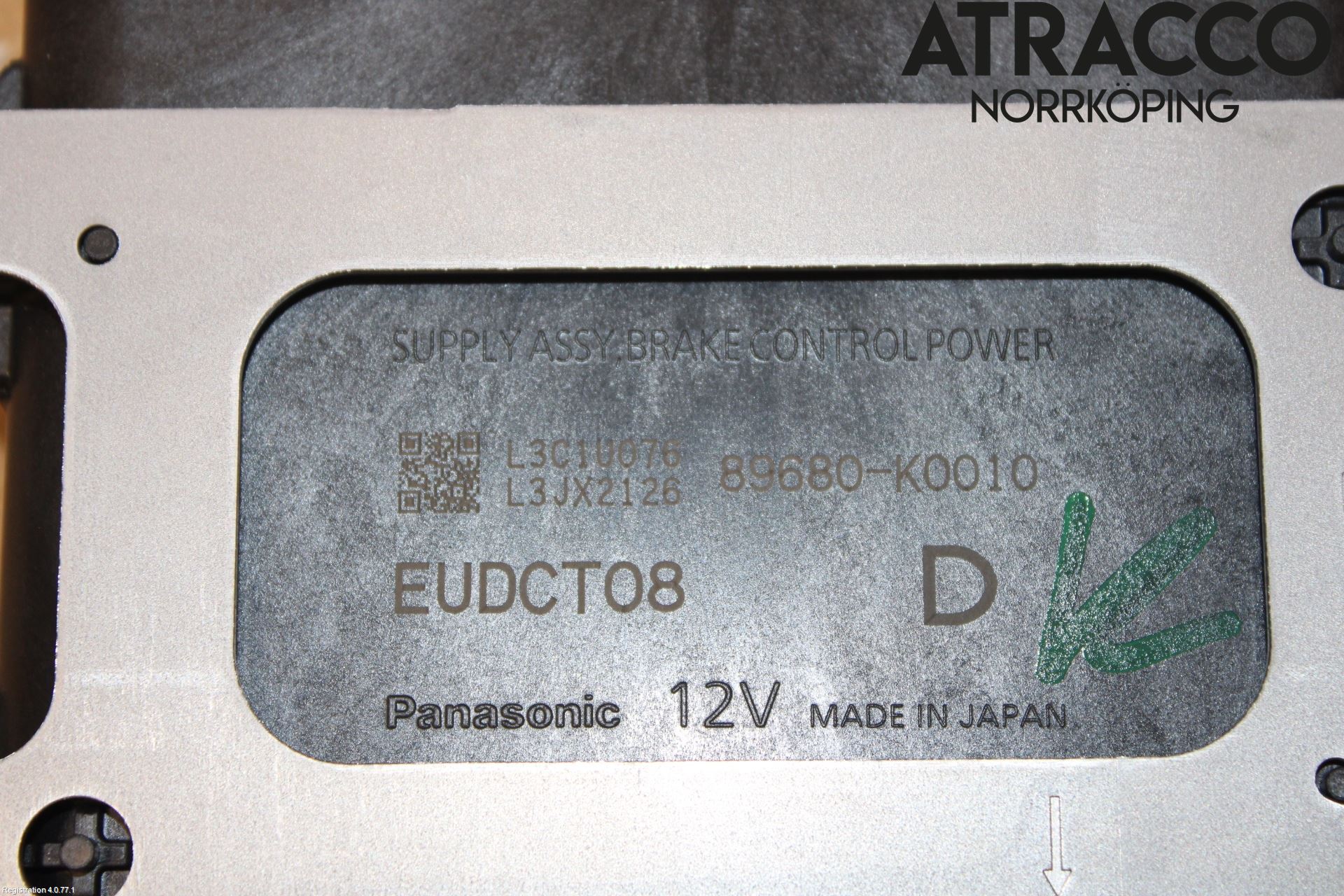 Toyota YARIS XP21 20- Bromskraftregulator