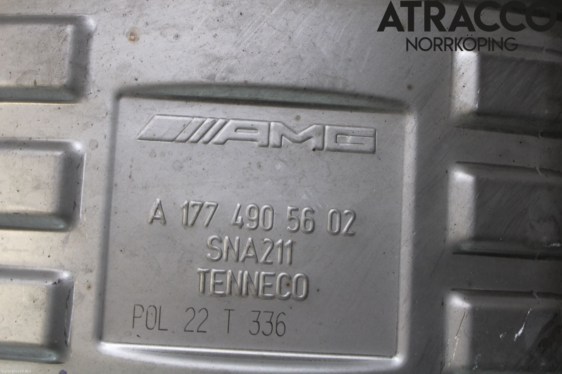 Mercedes-Benz MB A-KLASS (W177) 18- Avgas Bakre Dämpare