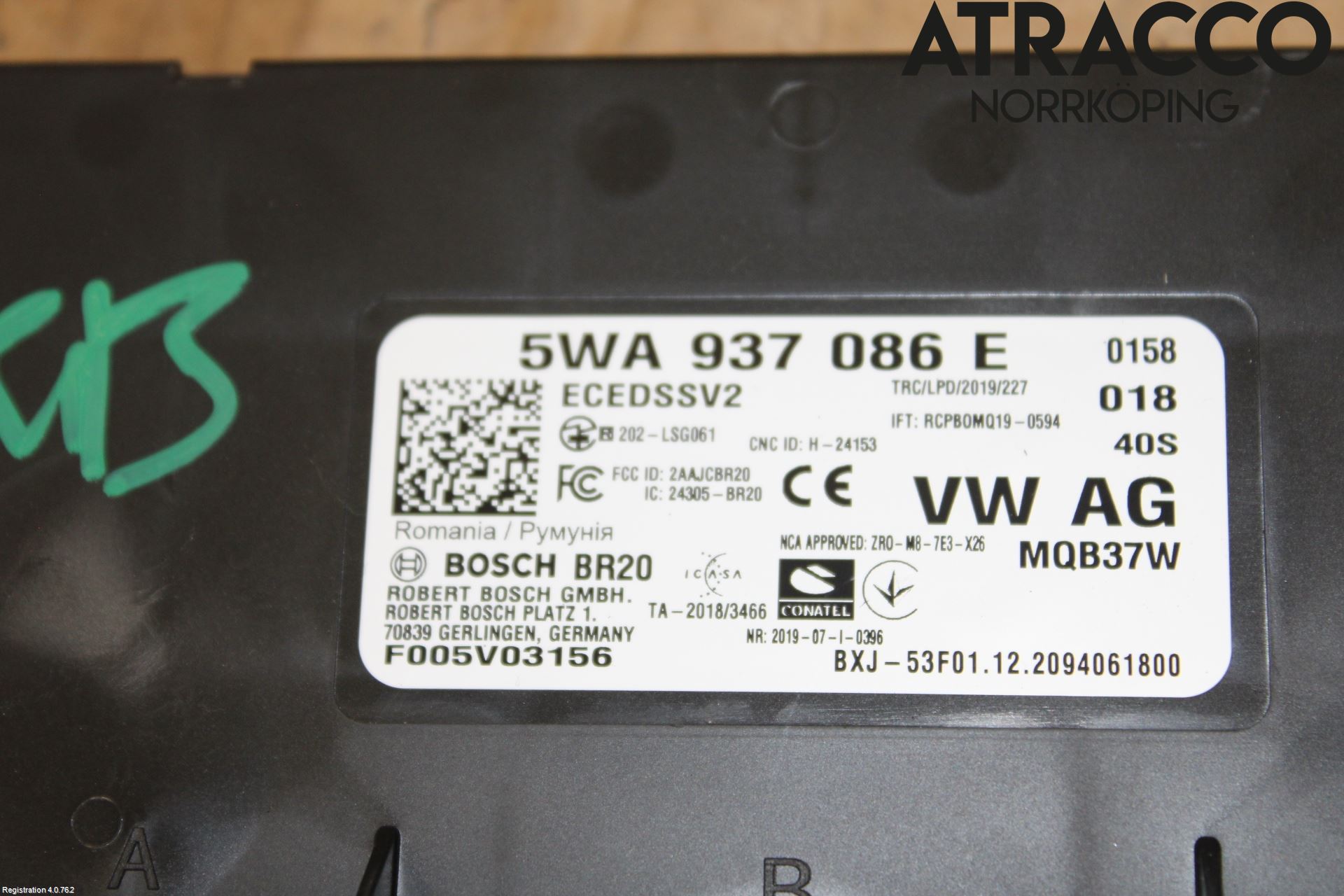 Volkswagen VW GOLF / E-GOLF VIII 20- Komfort Styrdon