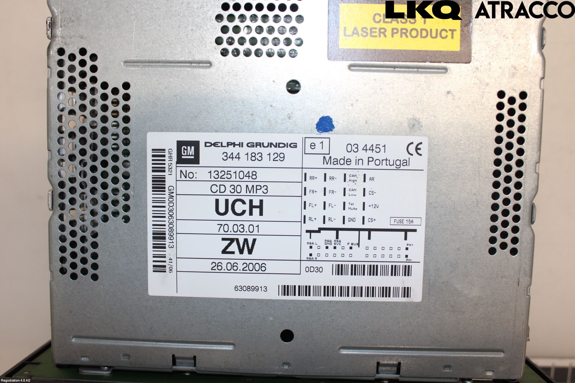 Opel ZAFIRA B 06-14 Cd Radio - Multimediapanel