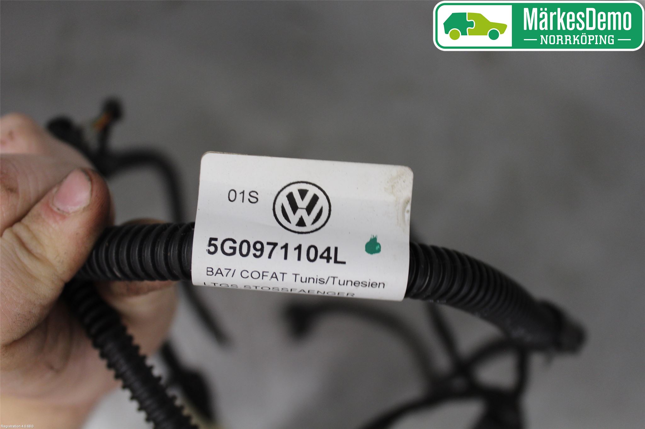 Volkswagen VW GOLF / E-GOLF VII 13-20 Parkeringshjälp Backsensor