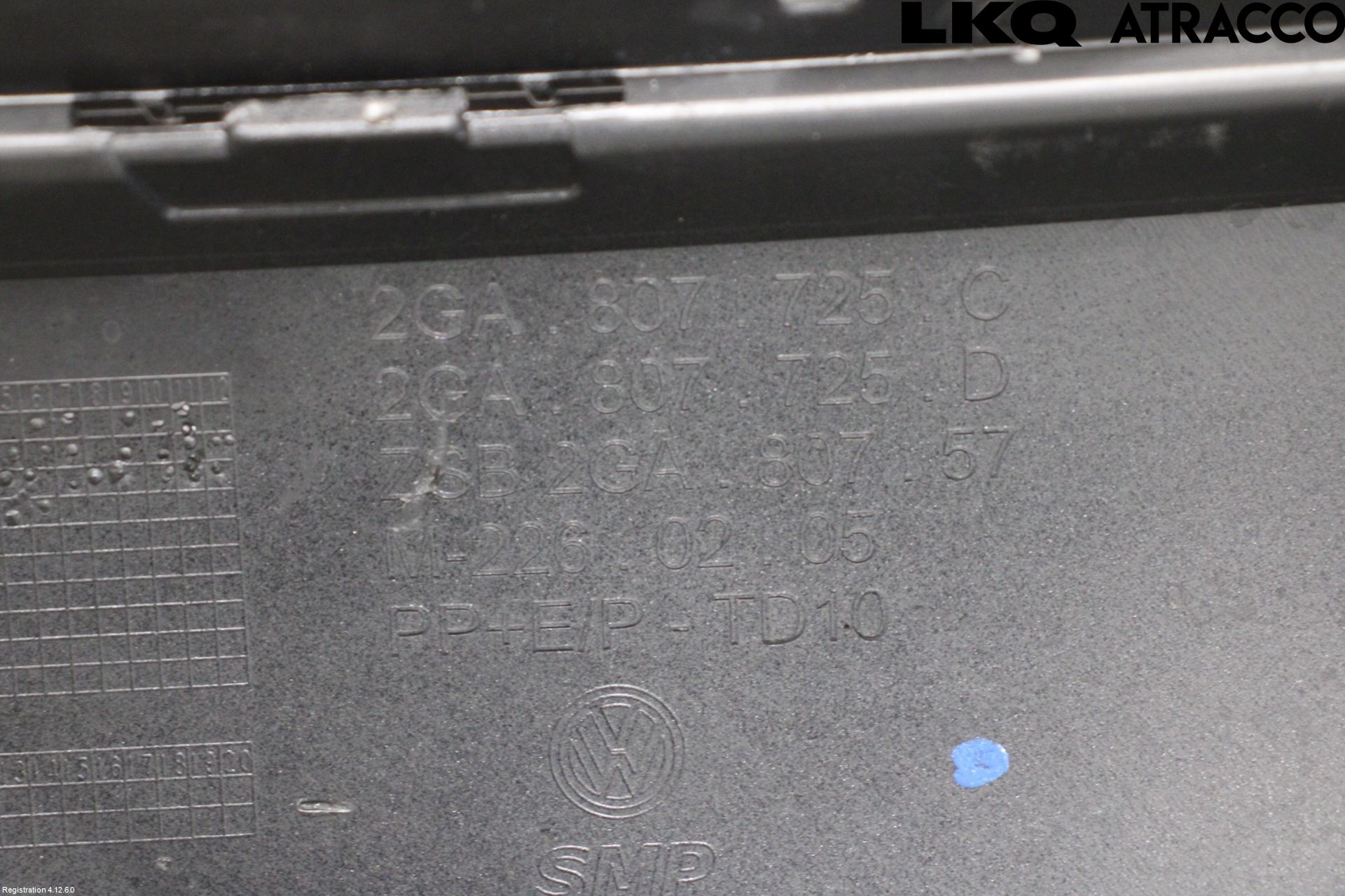 Volkswagen VW T-ROC 18- Spoiler Bak