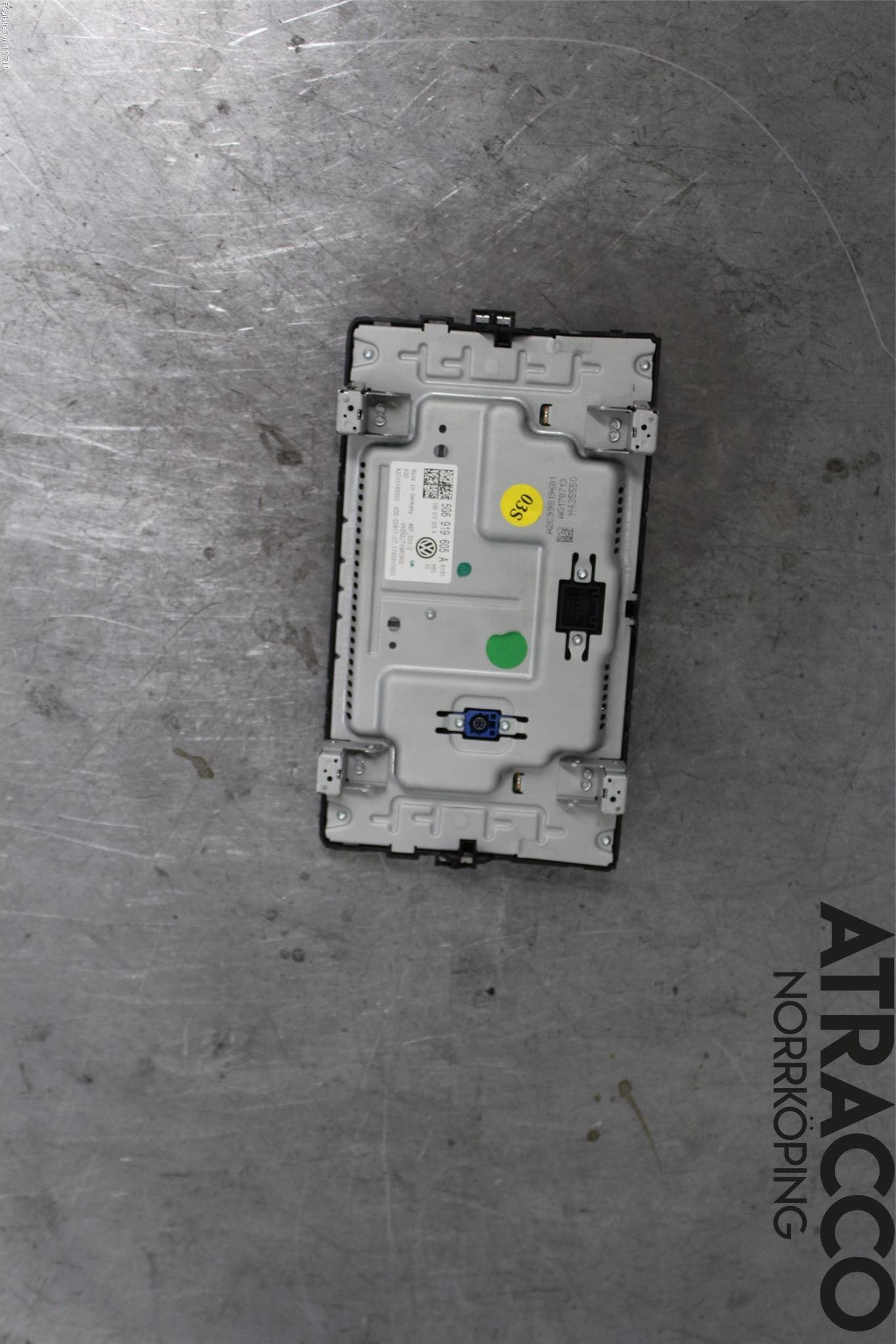 Volkswagen VW GOLF / E-GOLF VII 13-20 Multifunktionsdisplay