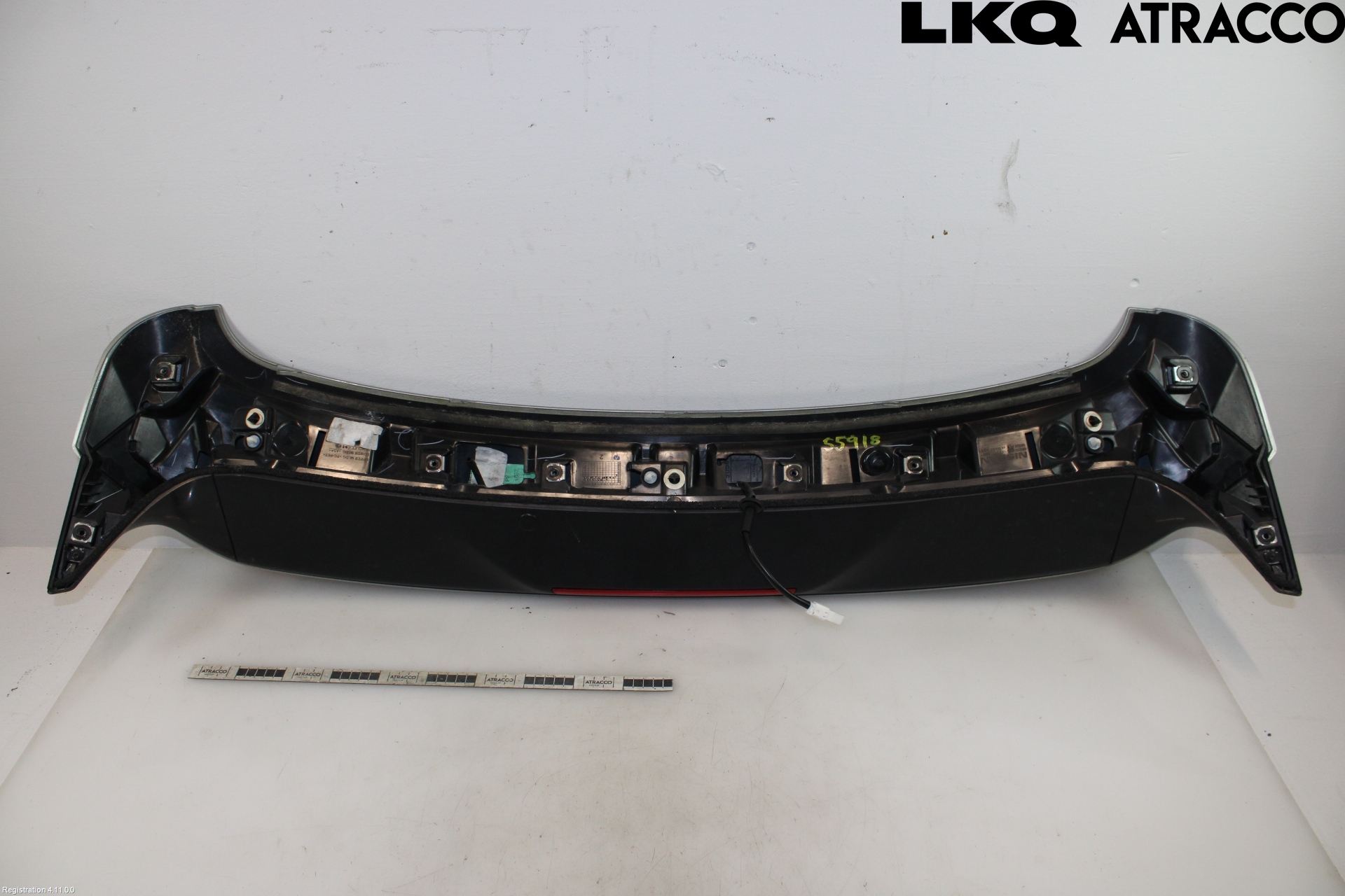 Nissan QASHQAI 14-17 Spoiler Baklucka