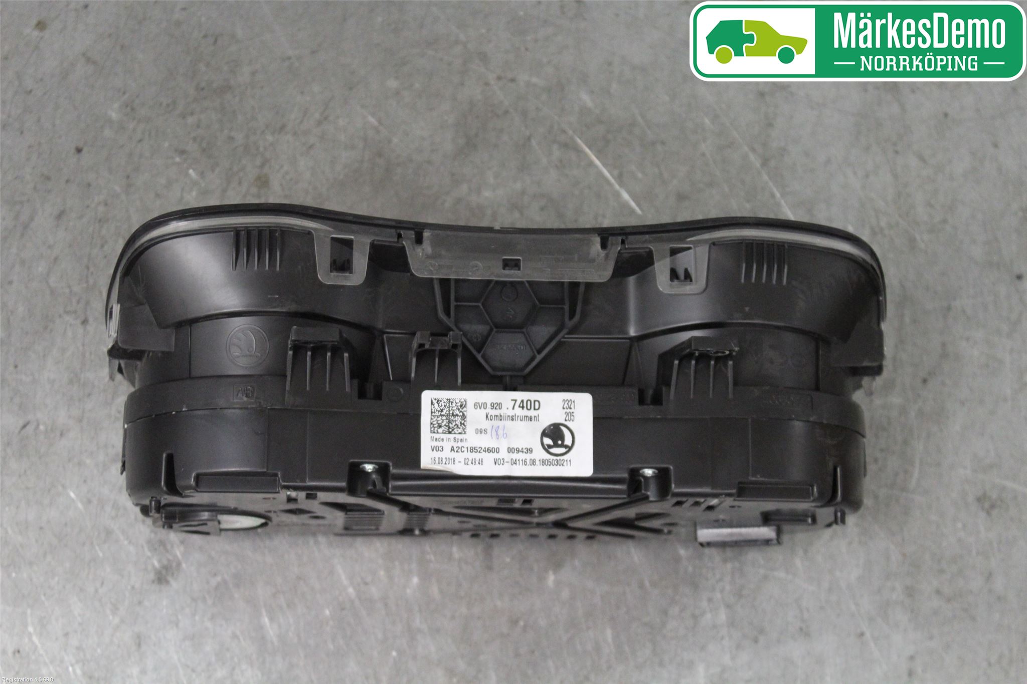 Skoda FABIA 15-21 Instrument Komb
