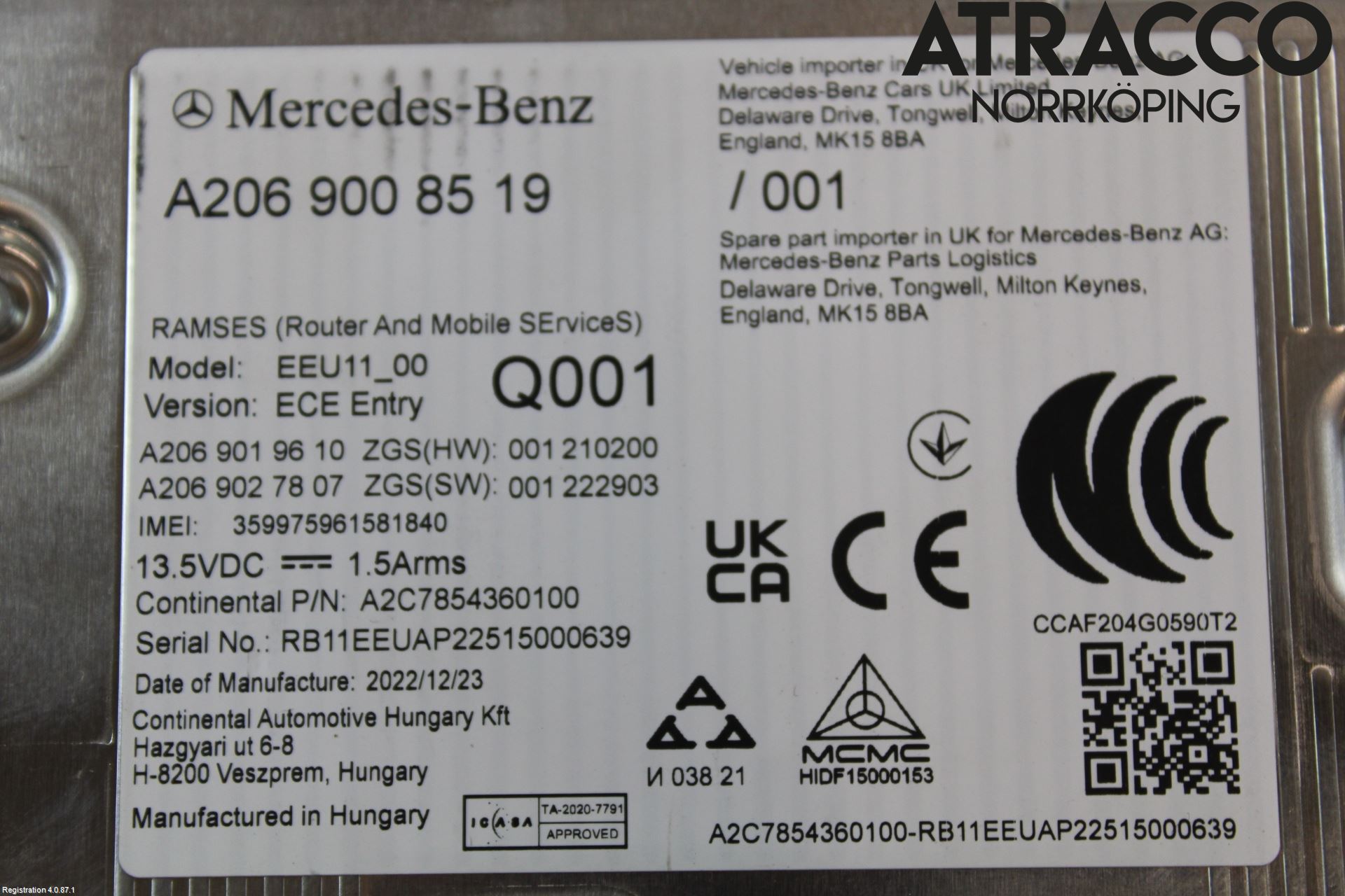 Mercedes-Benz MB GLC-KLASS (X254) 22- Komfort Styrdon