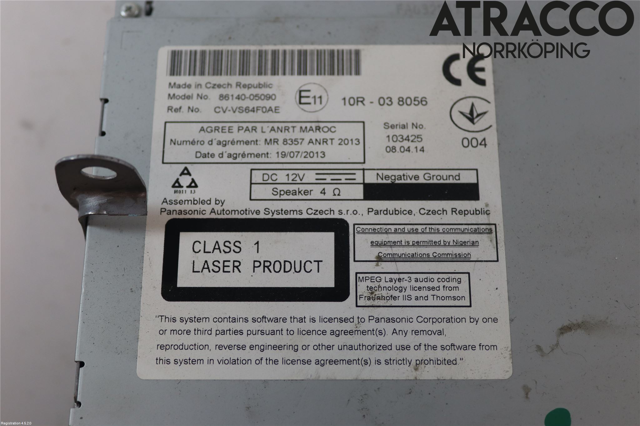 Toyota AVENSIS 09-15 Cd Radio - Multimediapanel