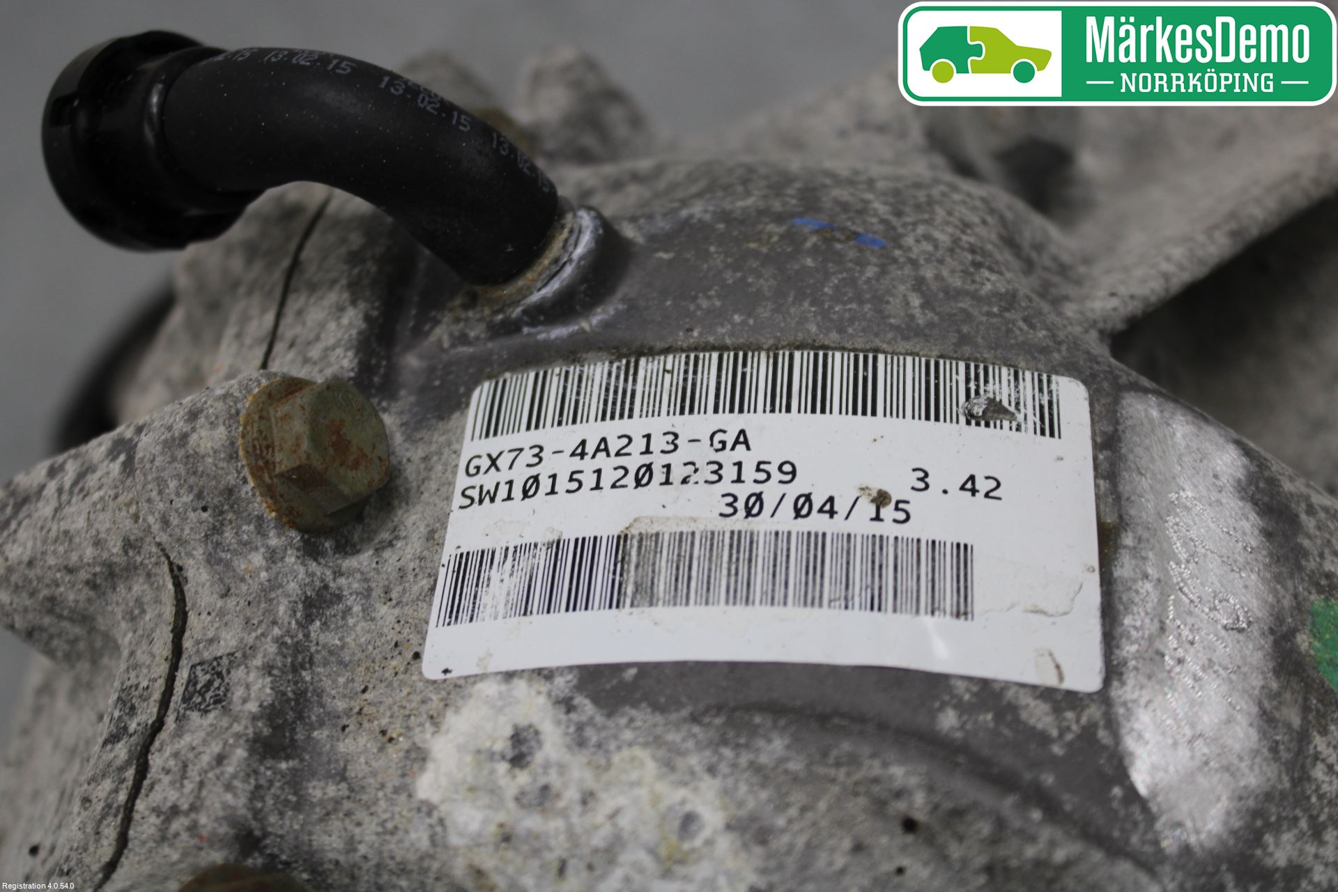 Jaguar XE (X760) 15-24 Bakväxel-Diff