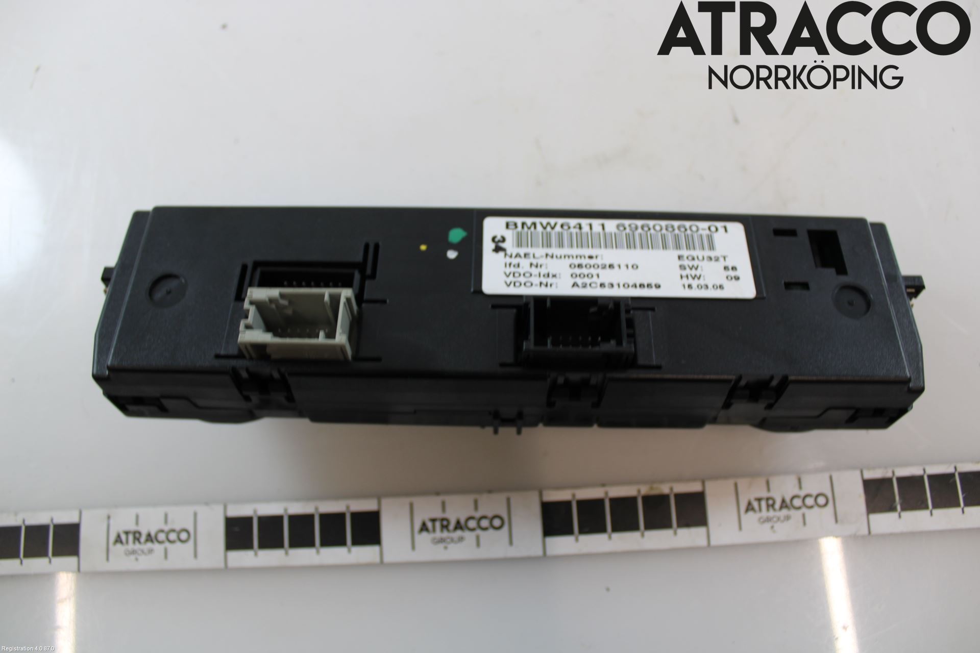 BMW 3 E90/91 SED/TOU 05-12 Värmereglage