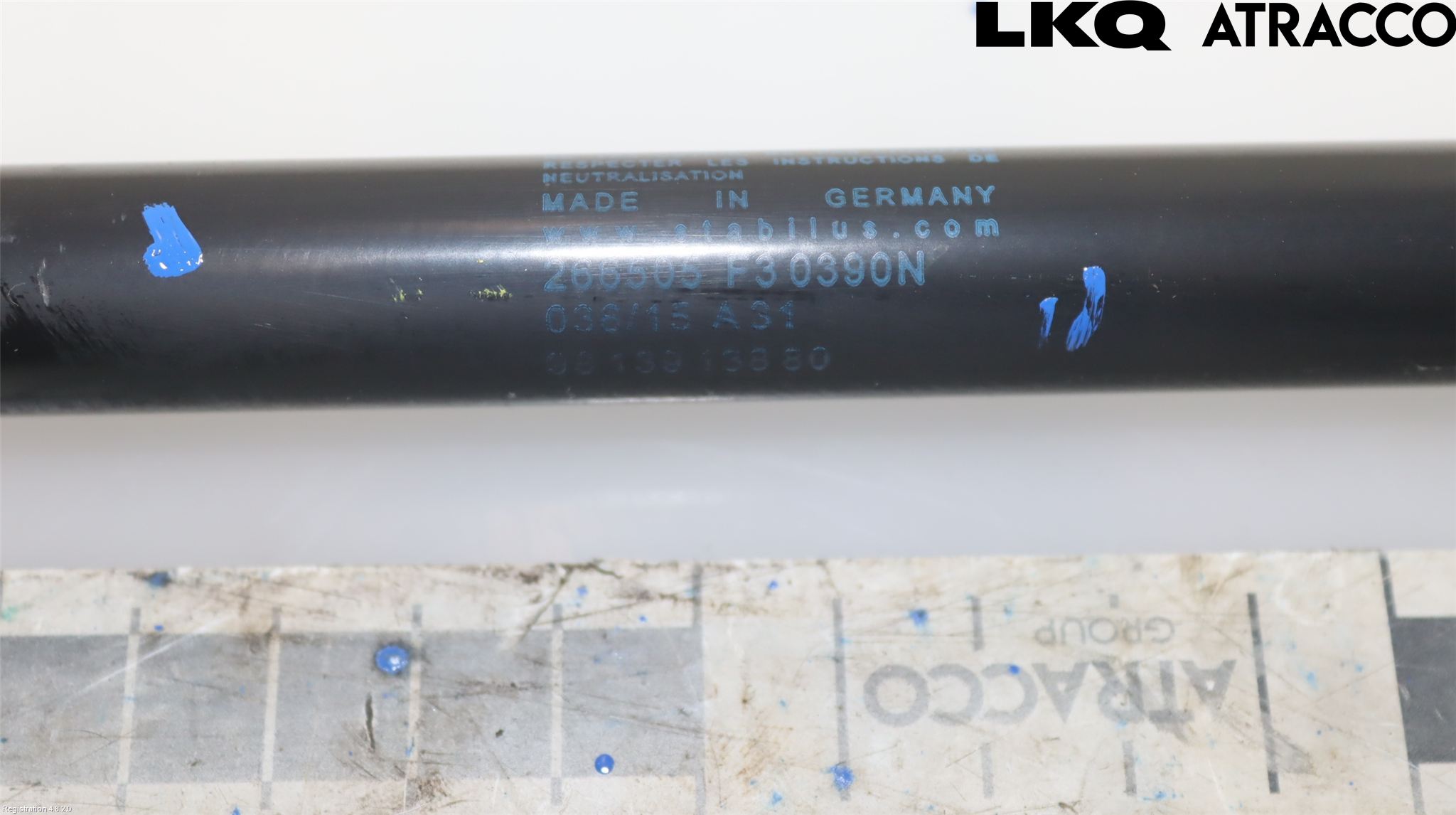 Citroen C4 CACTUS 14-20 Gasfjäder Baklucka