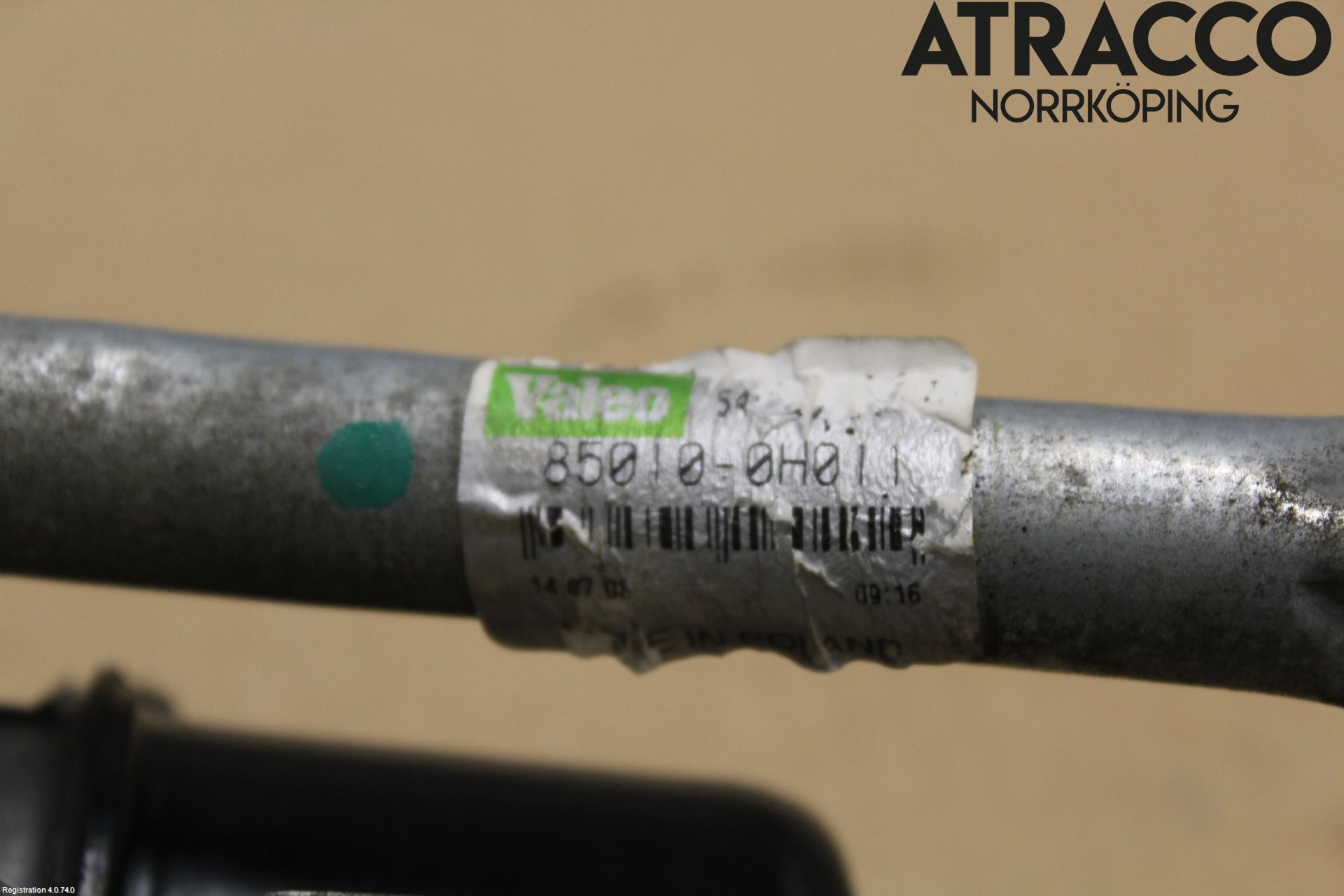 Citroen C1 06-13 Torkarmekanism Vindruta