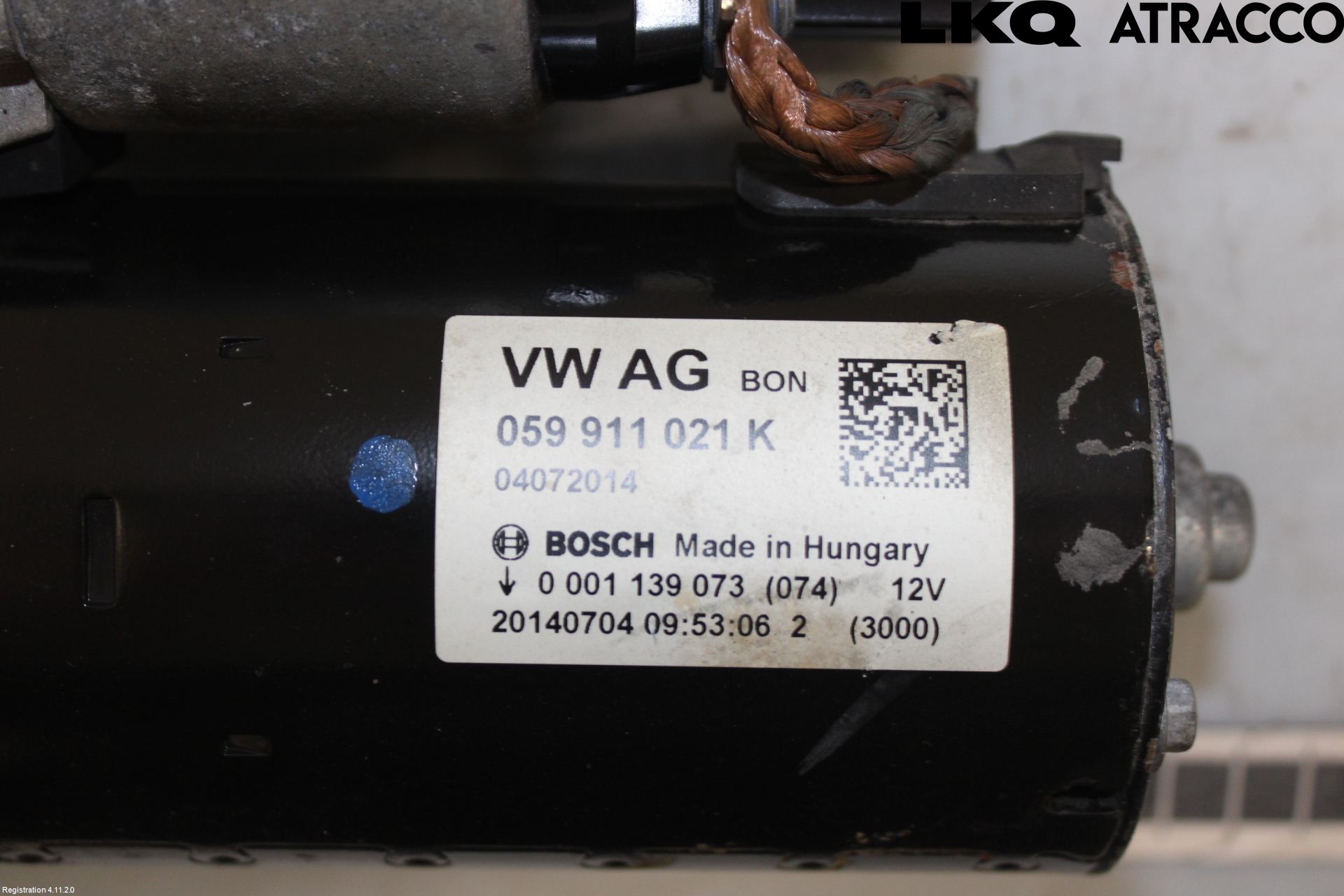 Audi A6/S6 4G 11-18 Startmotor Diesel