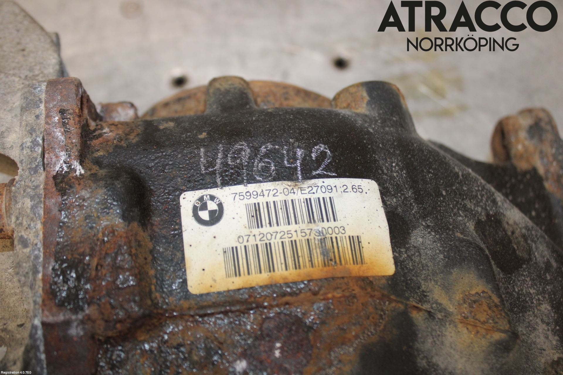 BMW 1 F20/F21 11-19 Bakväxel-Diff