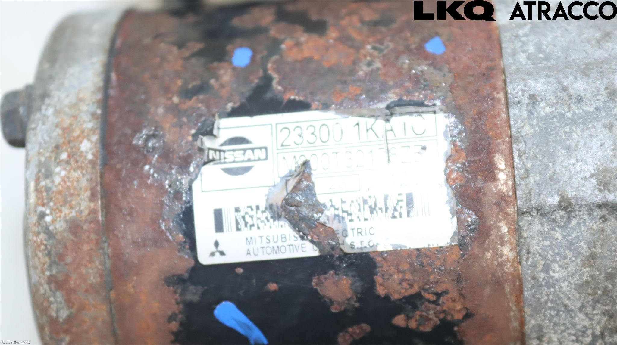 Nissan QASHQAI 10-14 Startmotor