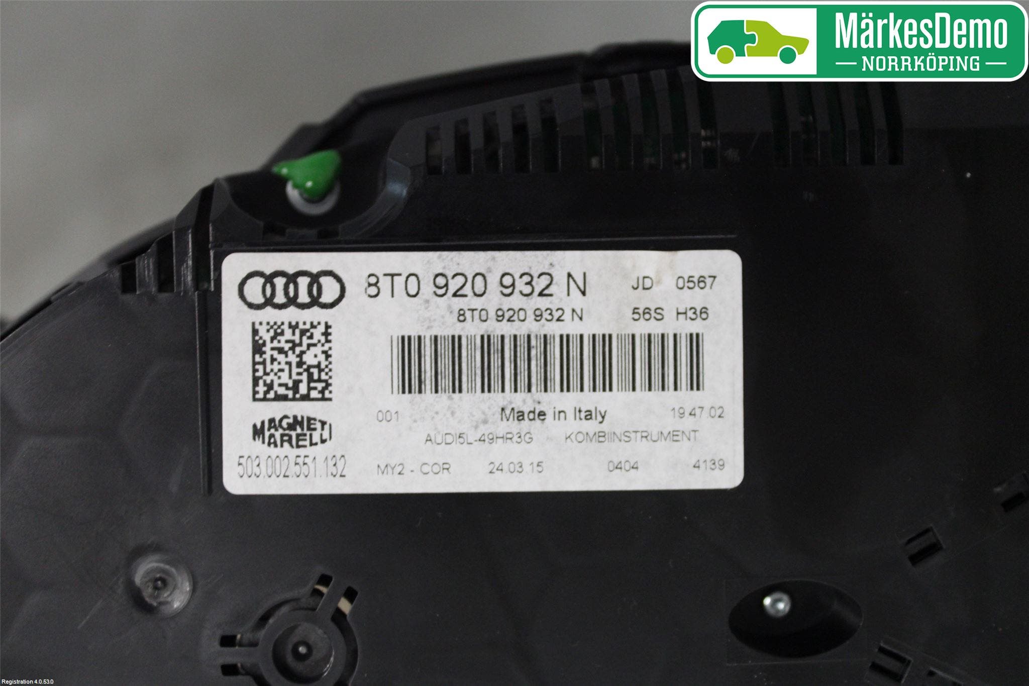 Audi A5 07-16 Instrument Komb