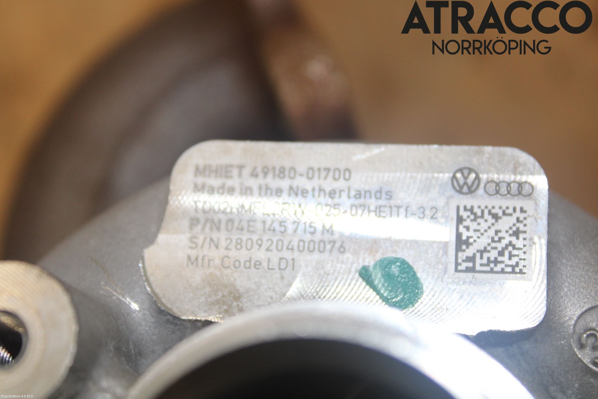 Volkswagen VW PASSAT 20-24 Turboaggregat