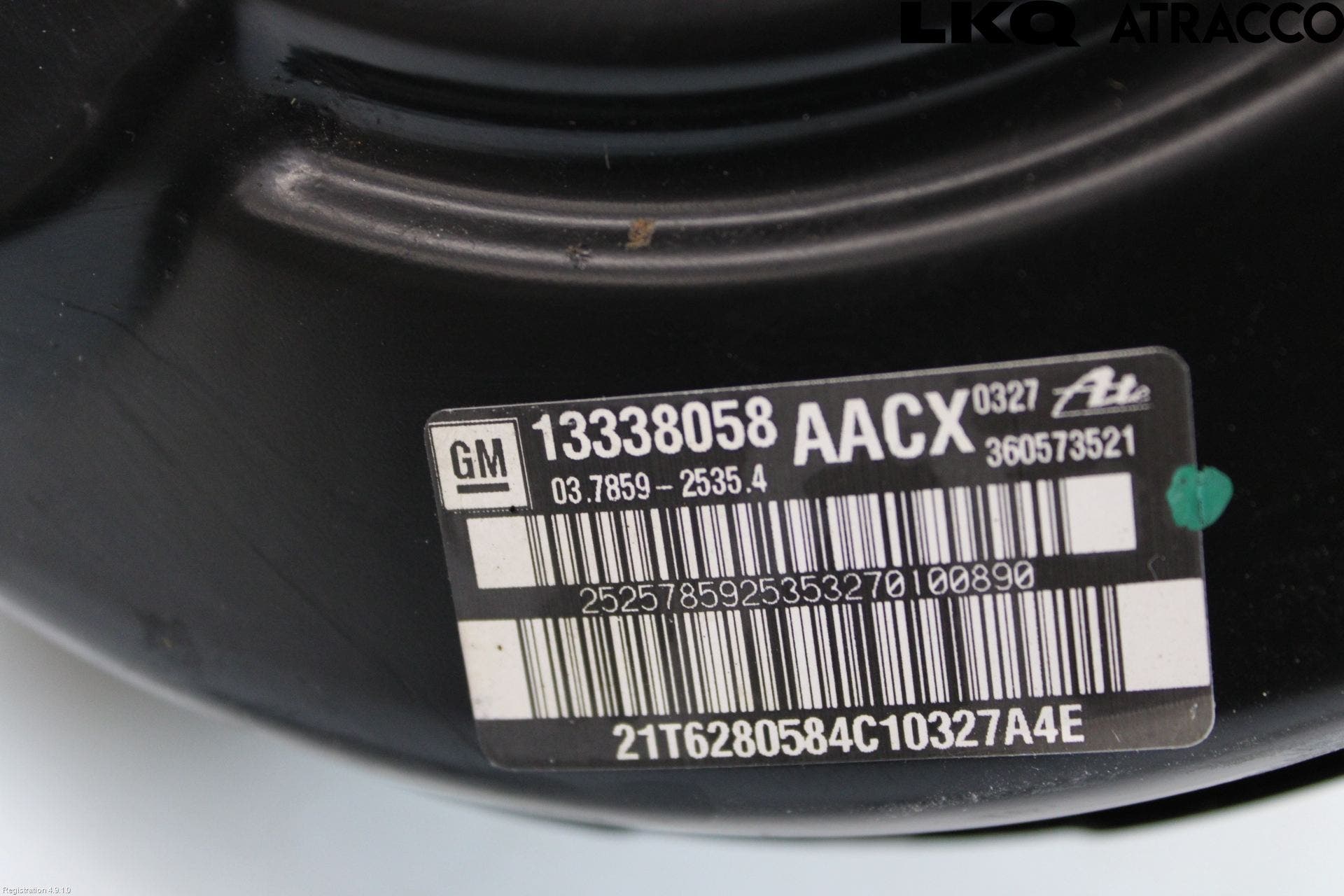 Opel ASTRA J 10-15 Bromsservo