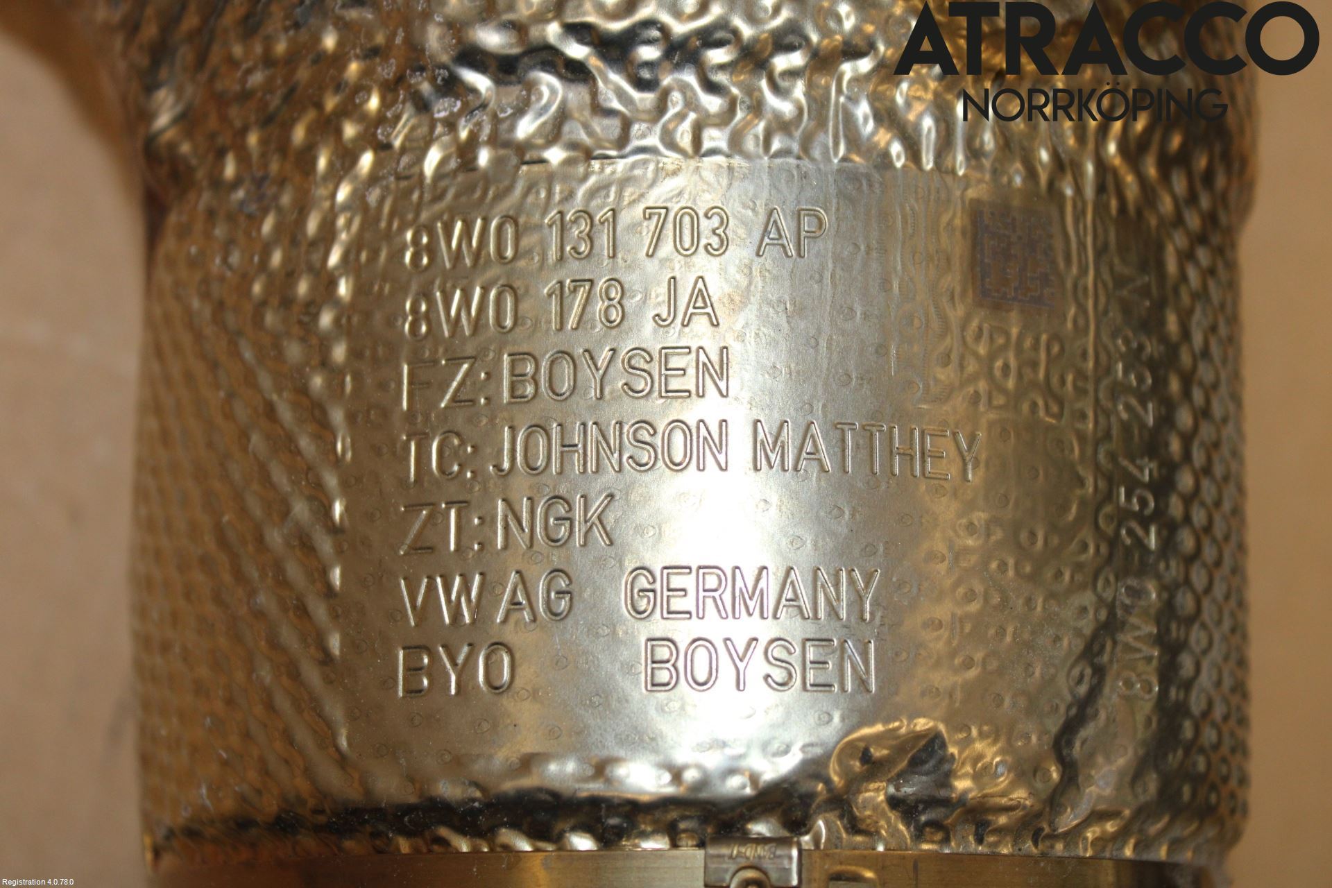 Audi A5 17- Katalysator