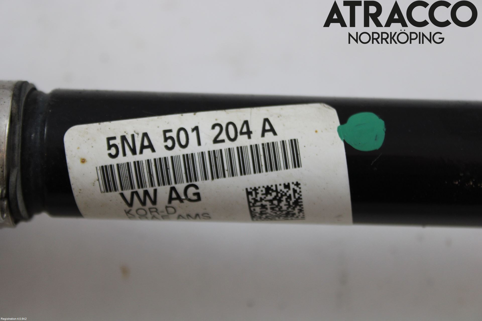 Volkswagen VW ARTEON 17- Drivaxel Bak Höger