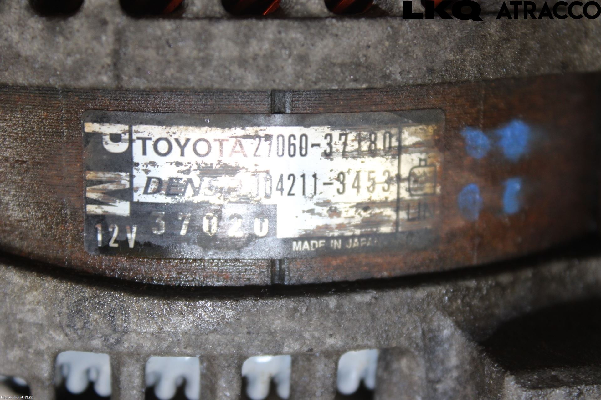 Toyota RAV4 13-18 Generator