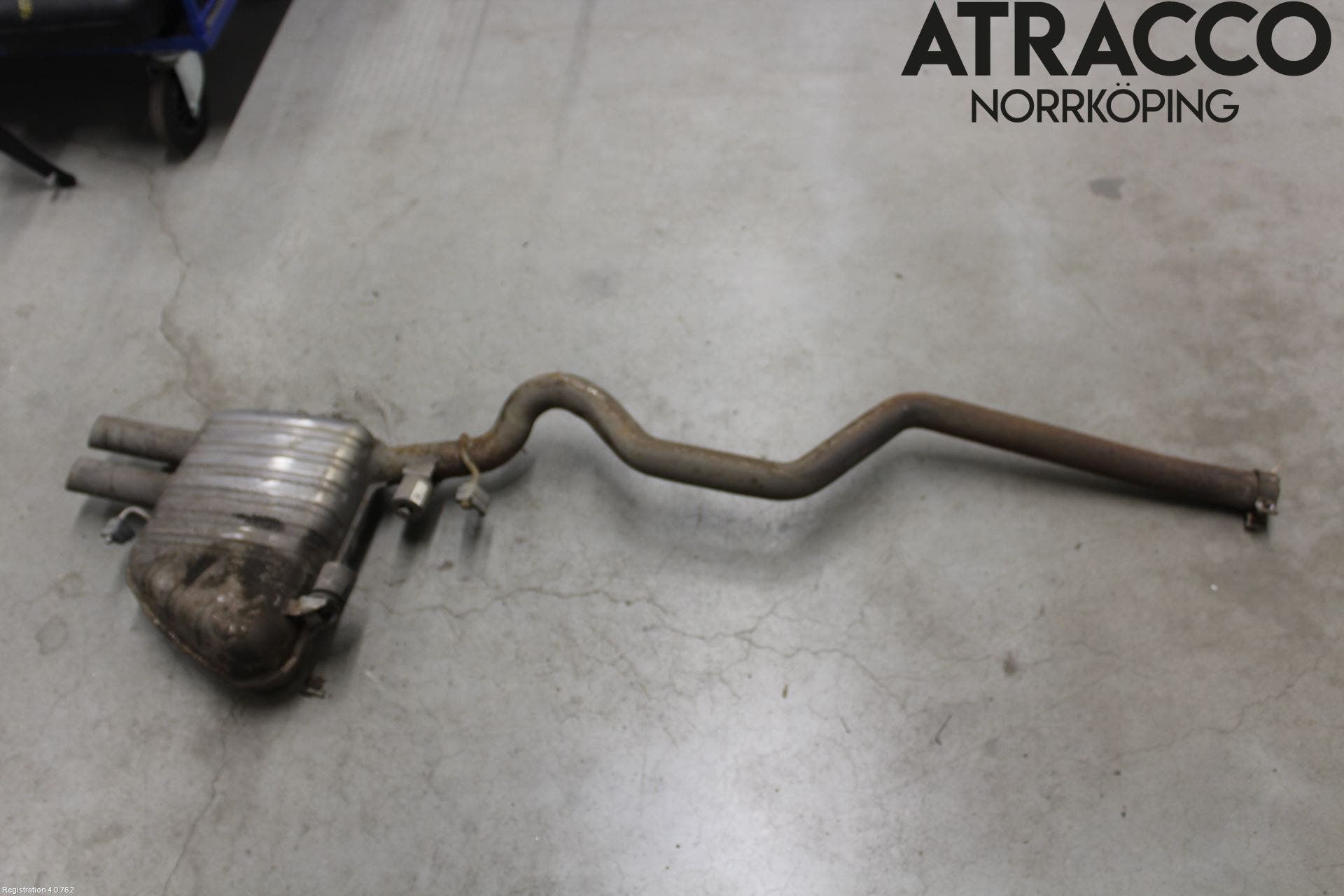 Jaguar XE (X760) 15-24 Avgas Bakre Dämpare