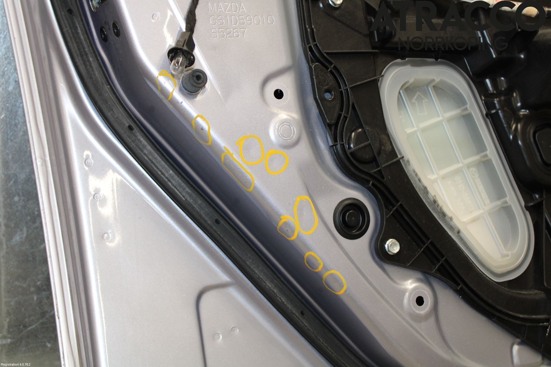 Mazda 6 08-13 Dörr Fram Vänster