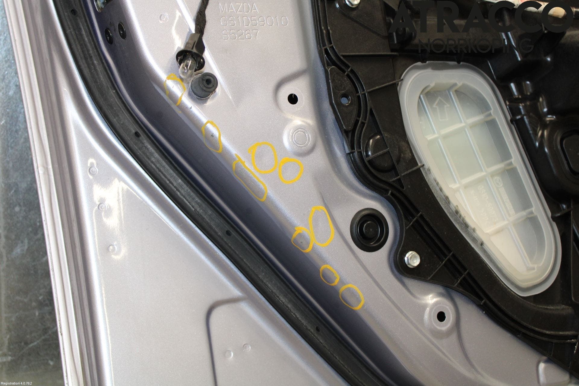 Mazda 6 08-13 Dörr Fram Vänster