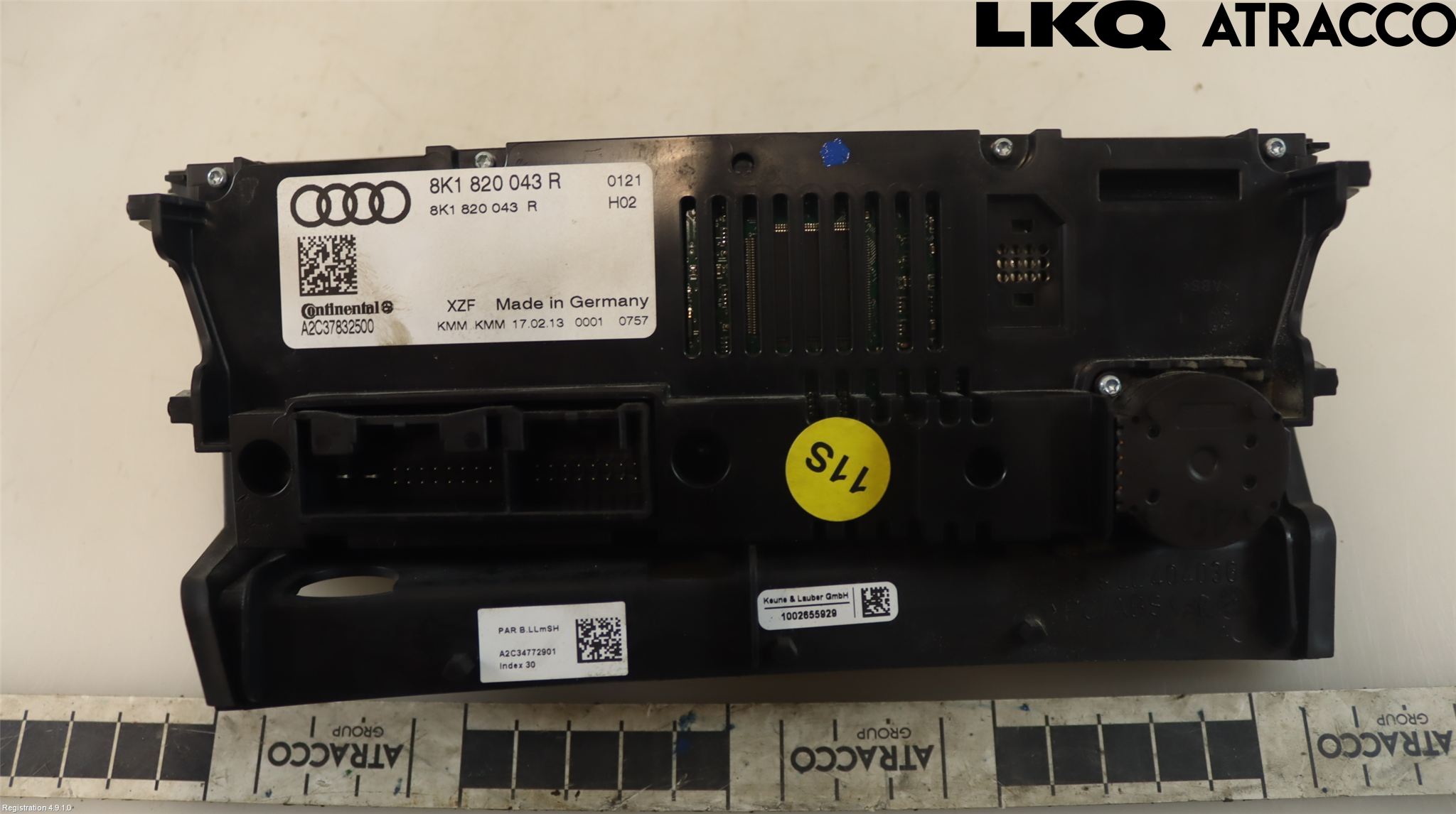 Audi A5 07-16 Värmereglage