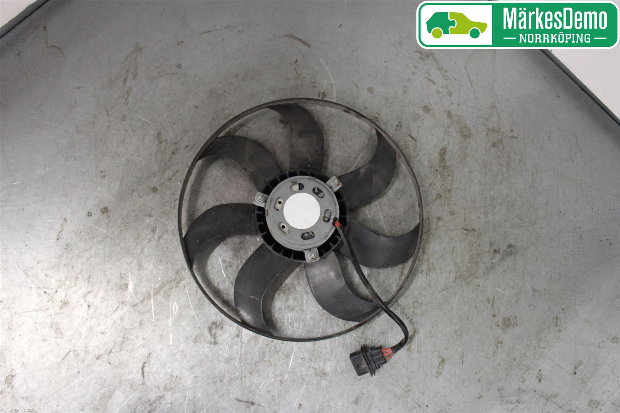 Volkswagen VW POLO 10-17 Kylfläkt El