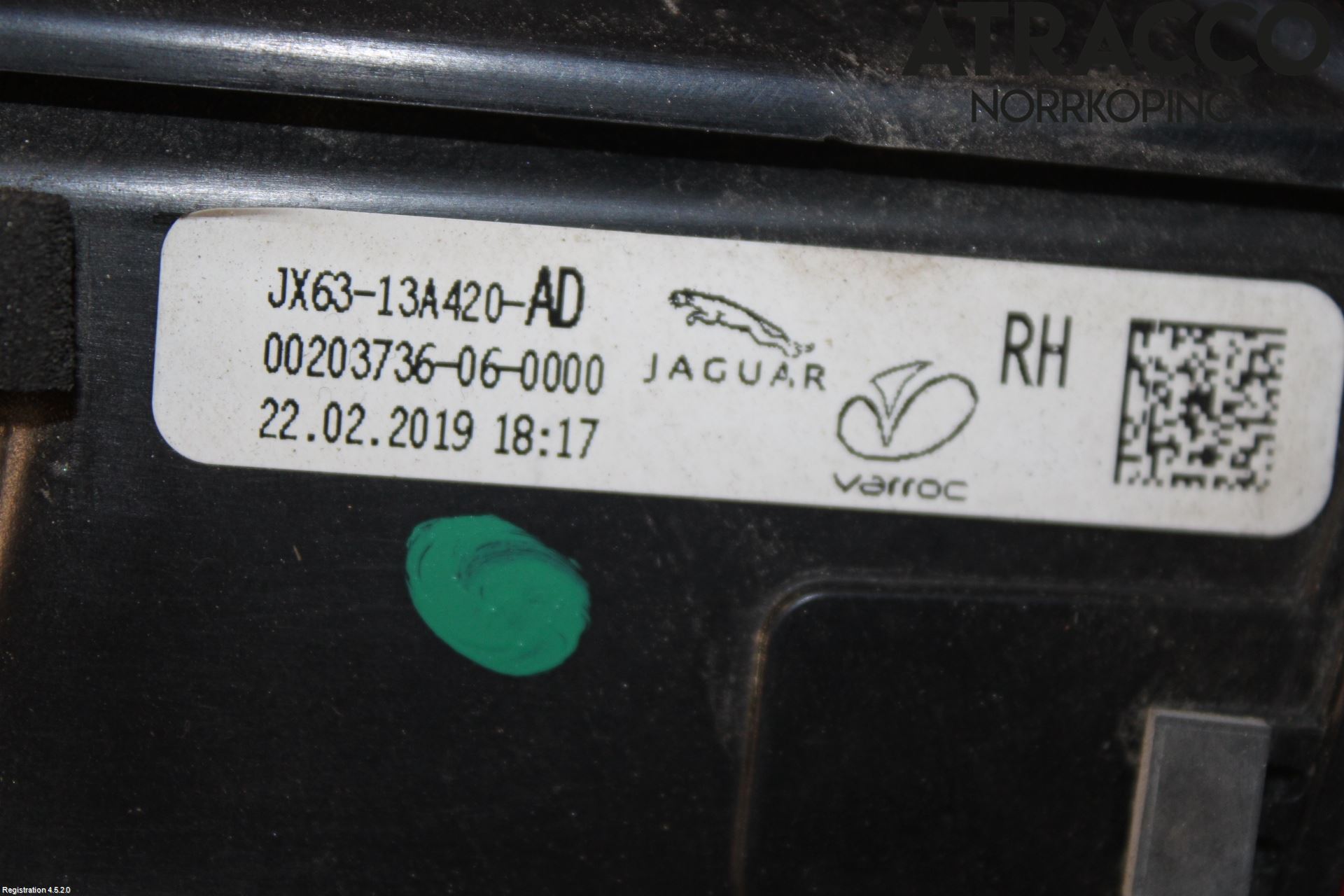 Jaguar XF (X260) 16-24 Bakljus Lucka Hö